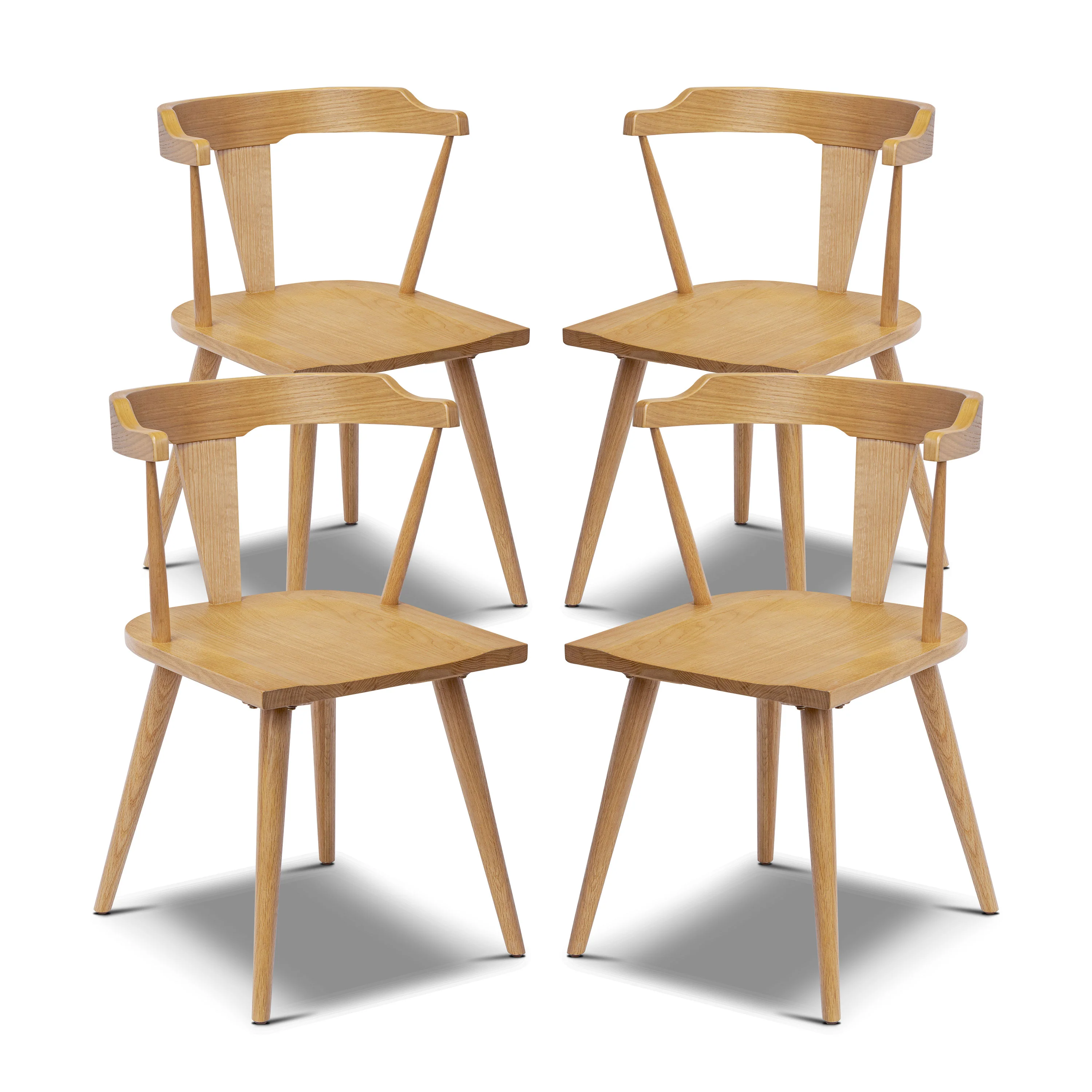 Enzo Dining Chair | Oak - Image 11