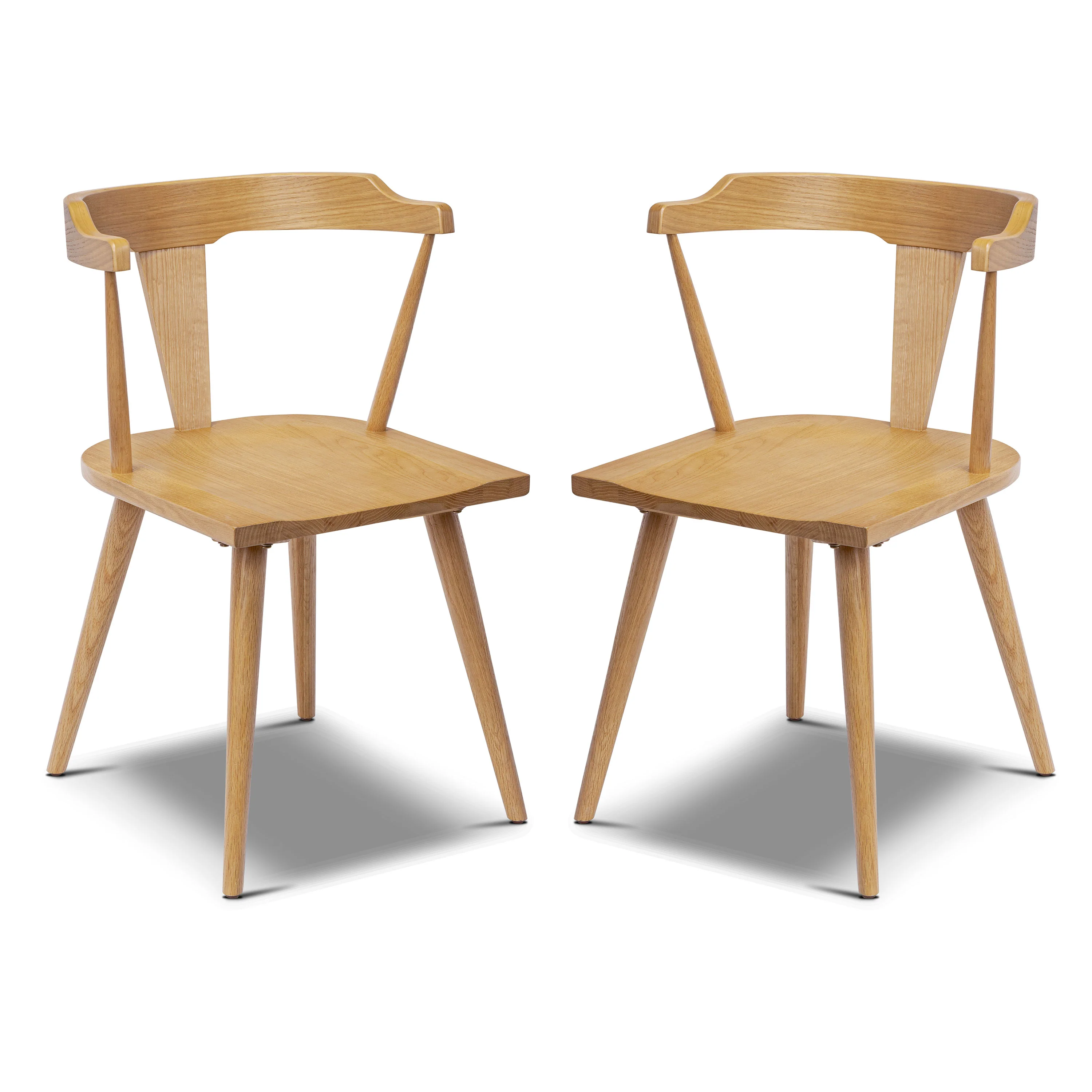 Enzo Dining Chair | Oak - Image 9