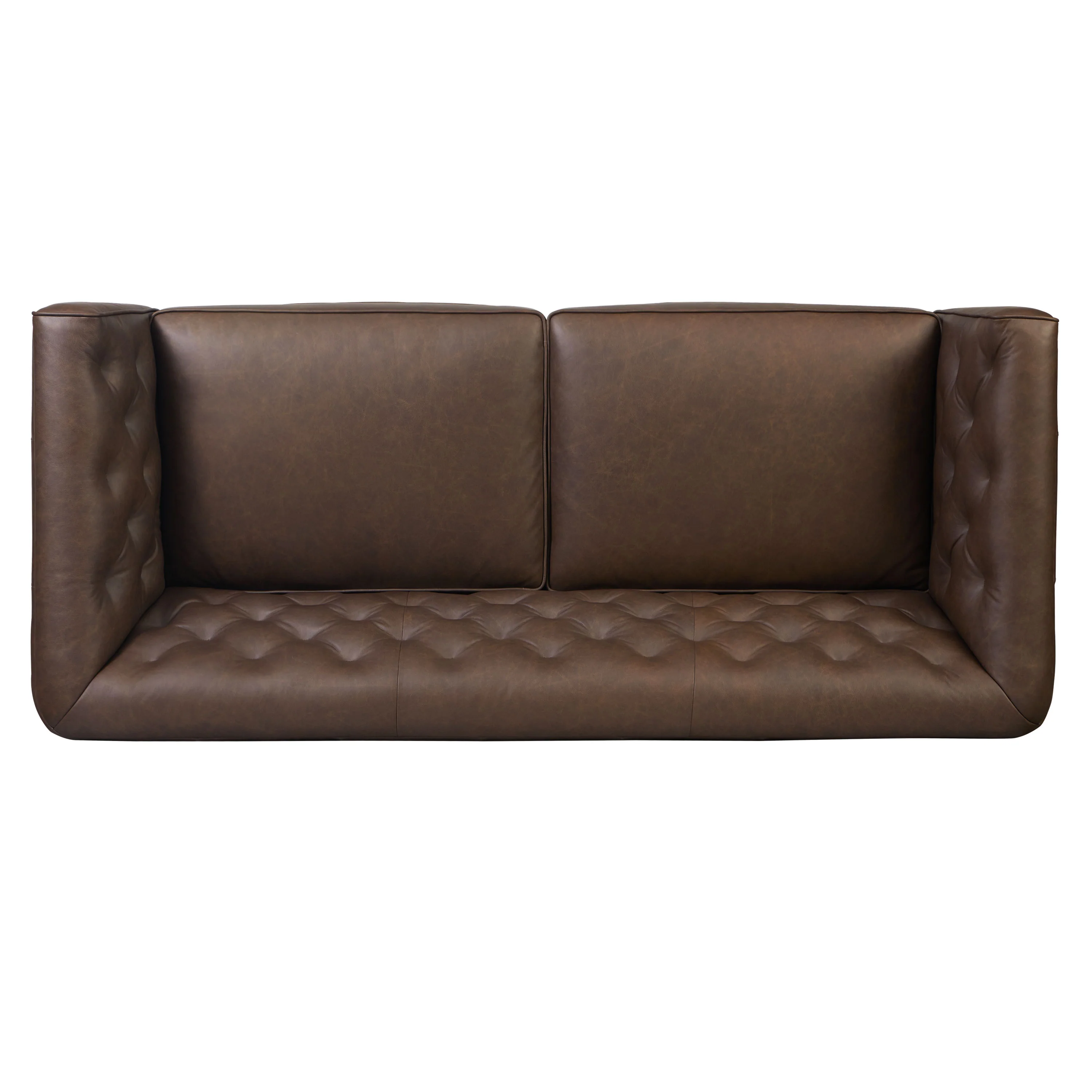 Essex 86" Leather Pull-Out Convertible Sleeper Sofa | Bridle Brown - Image 10