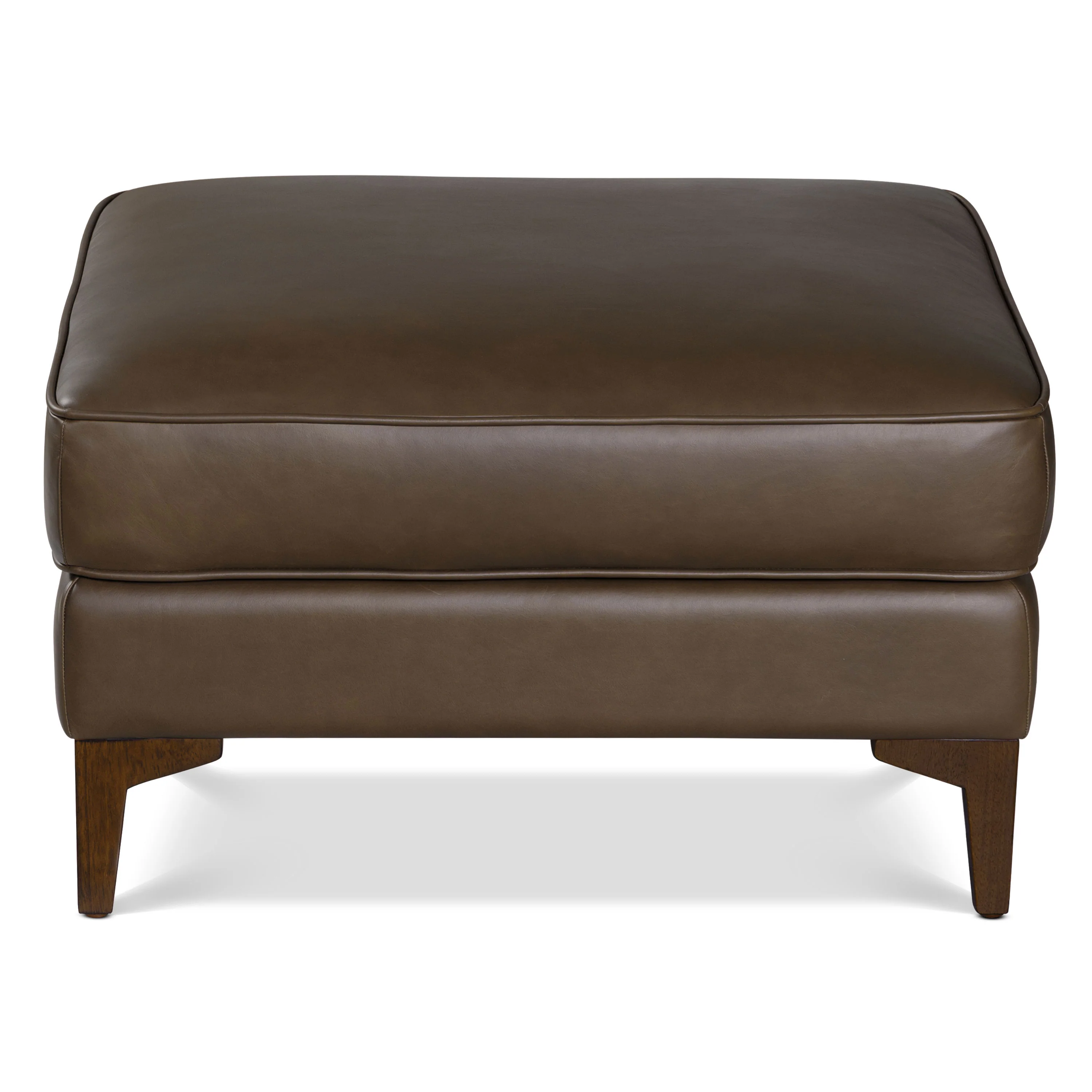 Essex Leather Ottoman 2.0 | Cocoa Brown - Image 3