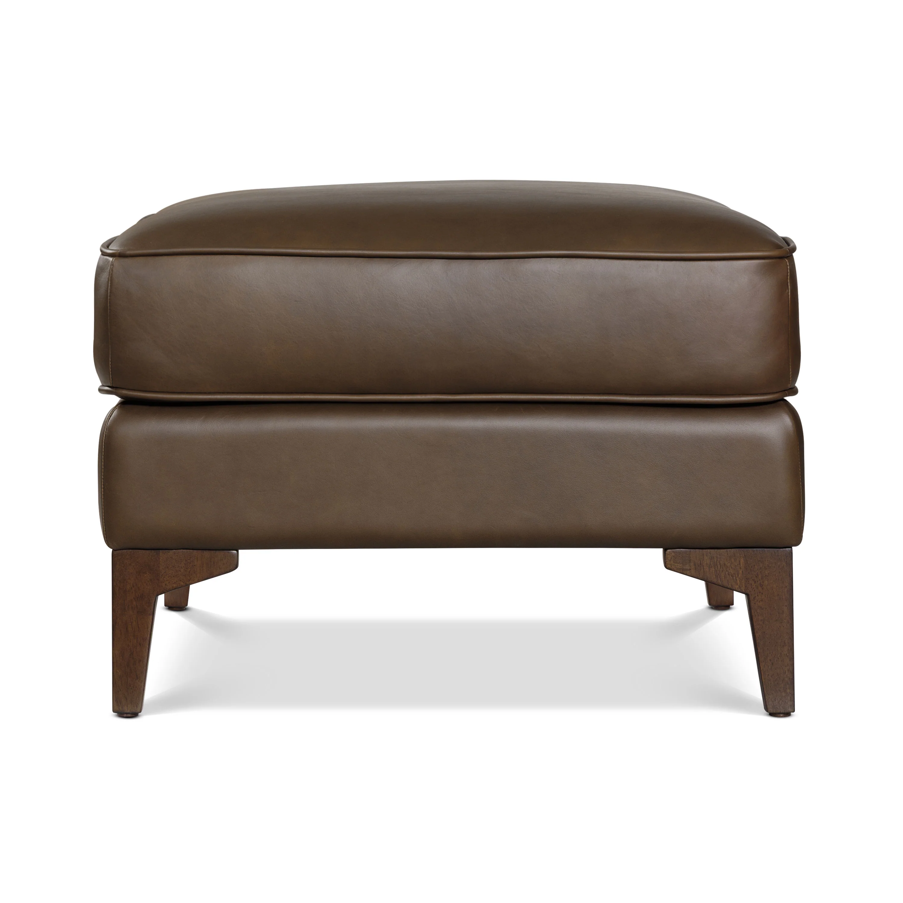 Essex Leather Ottoman 2.0 | Cocoa Brown - Image 5