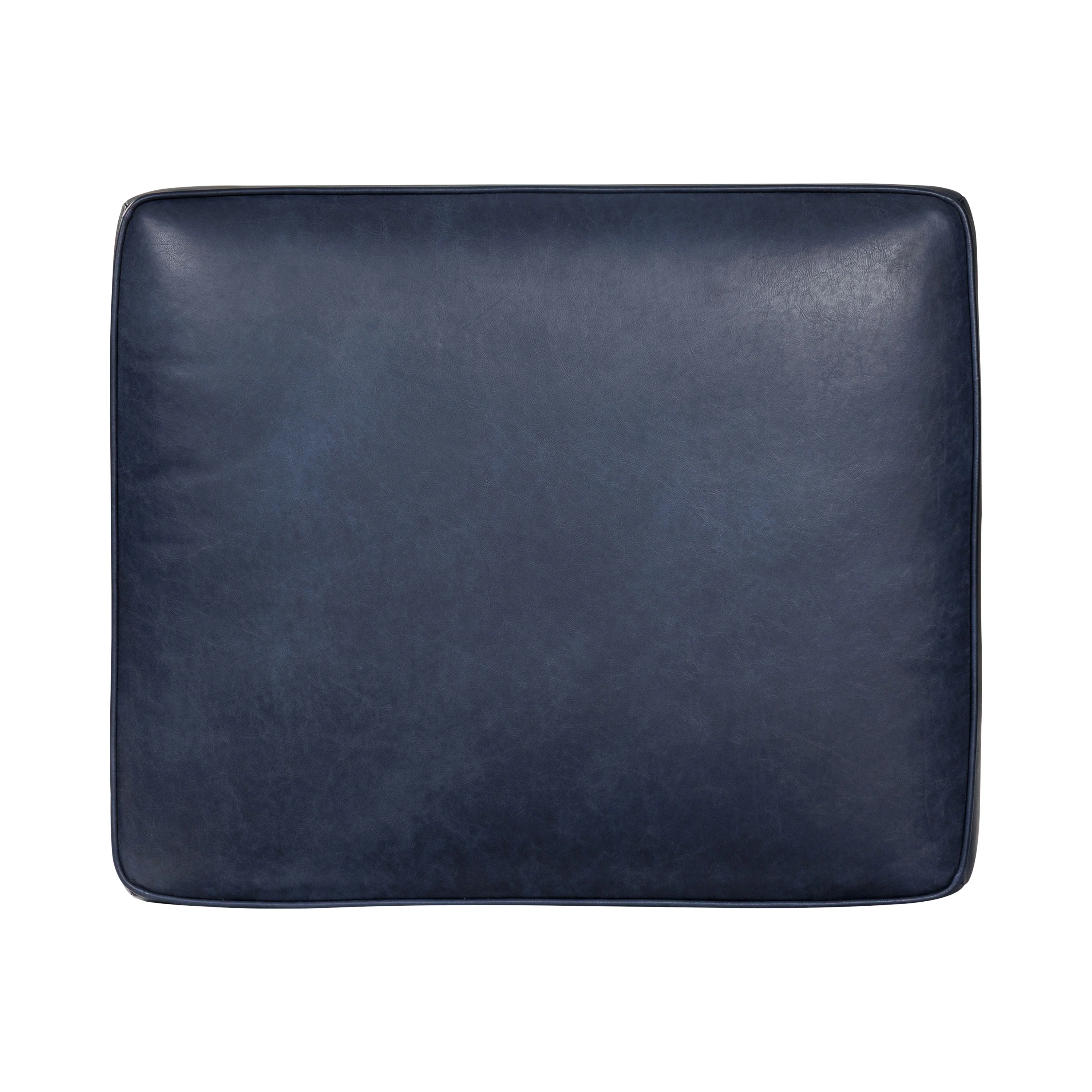 Essex Leather Ottoman 2.0 | Midnight Blue - Image 5
