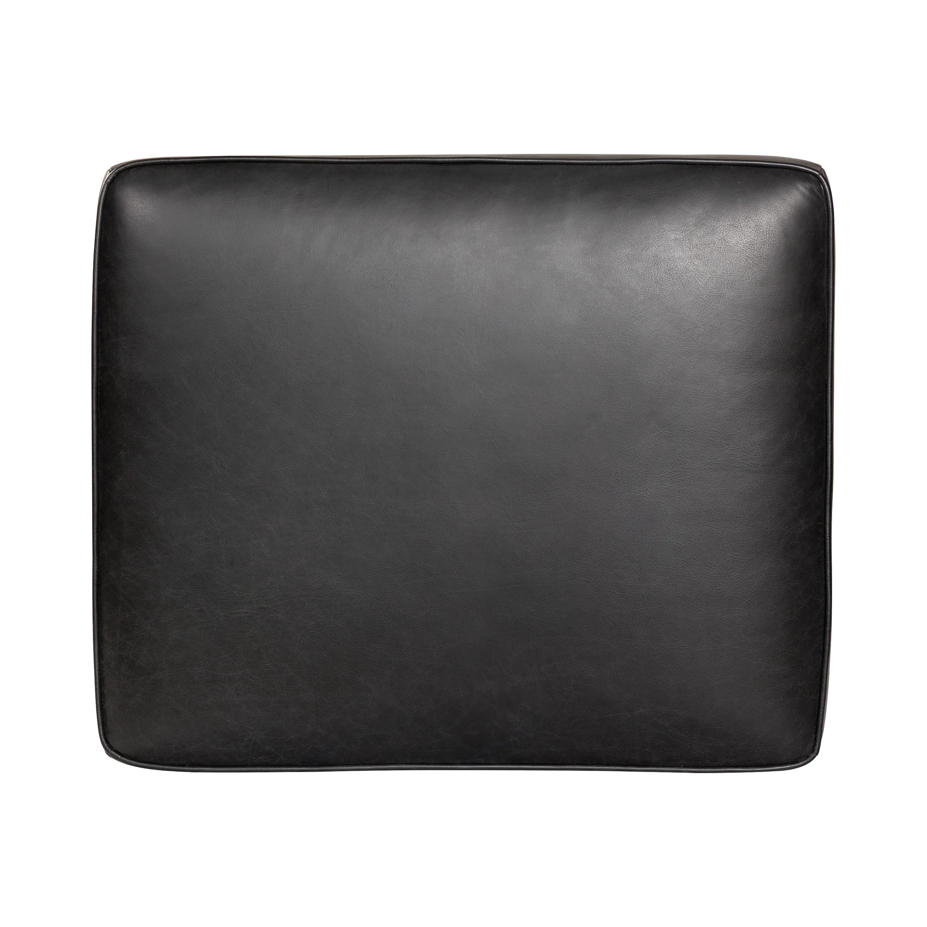 Essex Leather Ottoman 2.0 | Onyx Black - Image 6