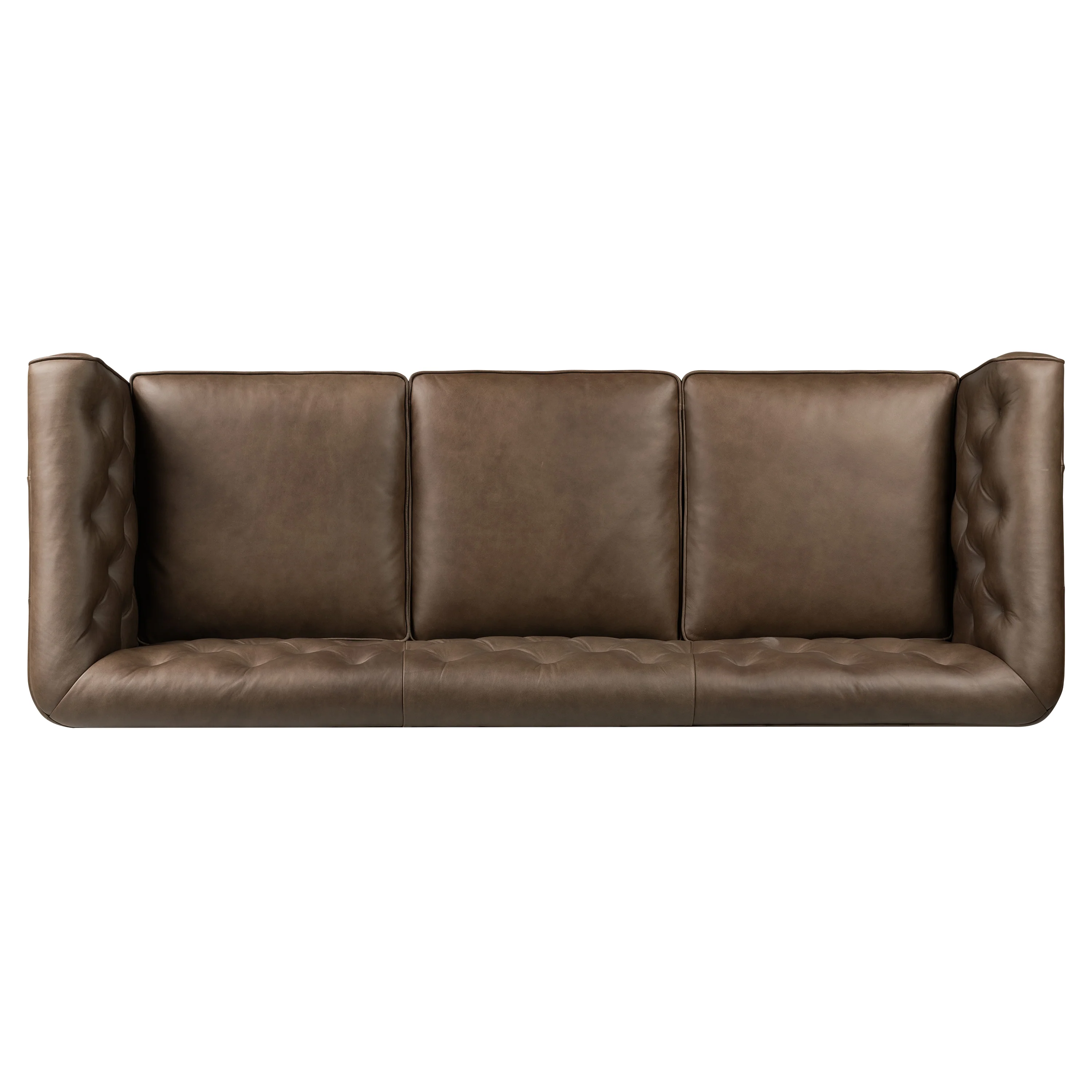 Essex 89" Leather Sofa | Cocoa Brown - Image 9