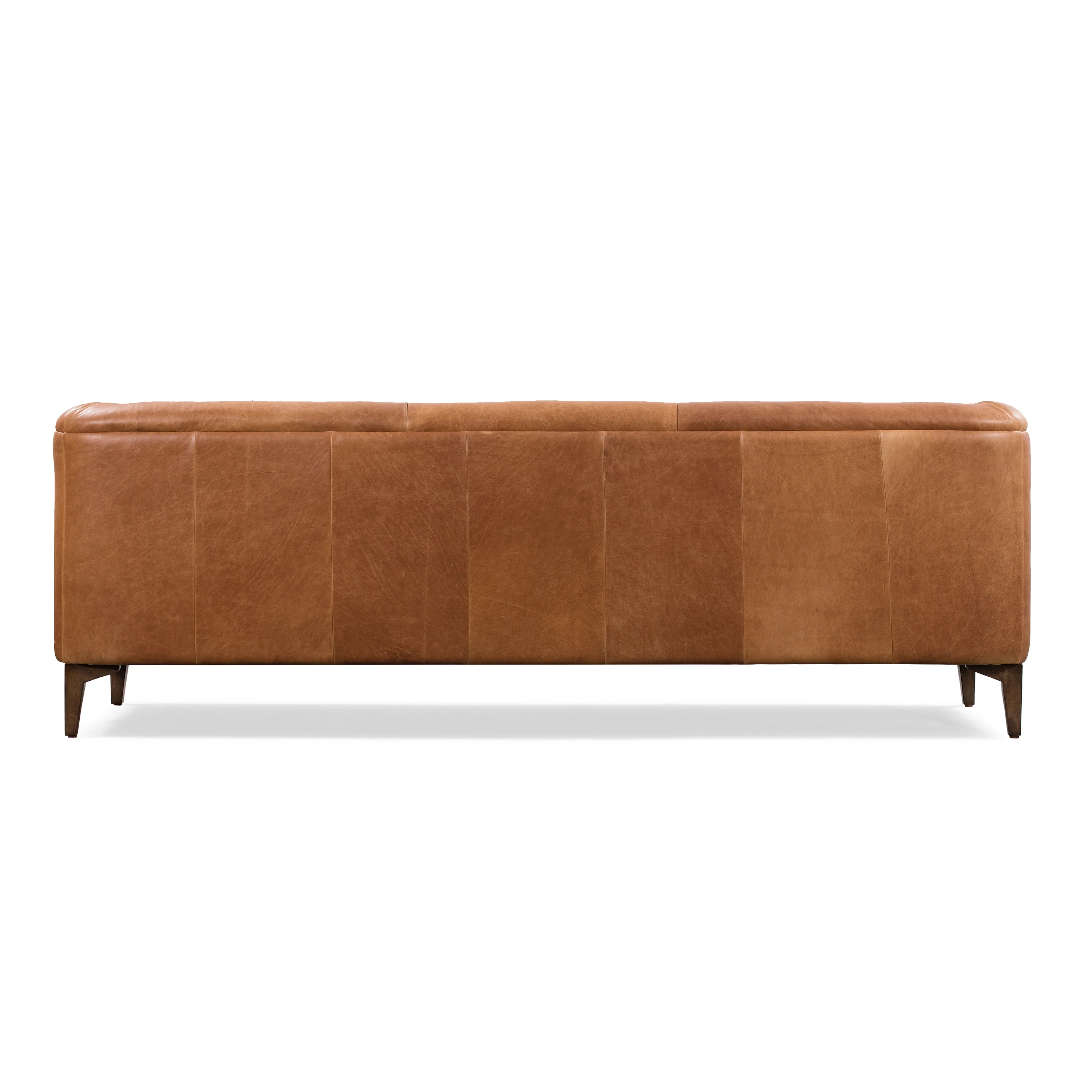 Essex 89" Leather Sofa | Cognac Tan - Image 6