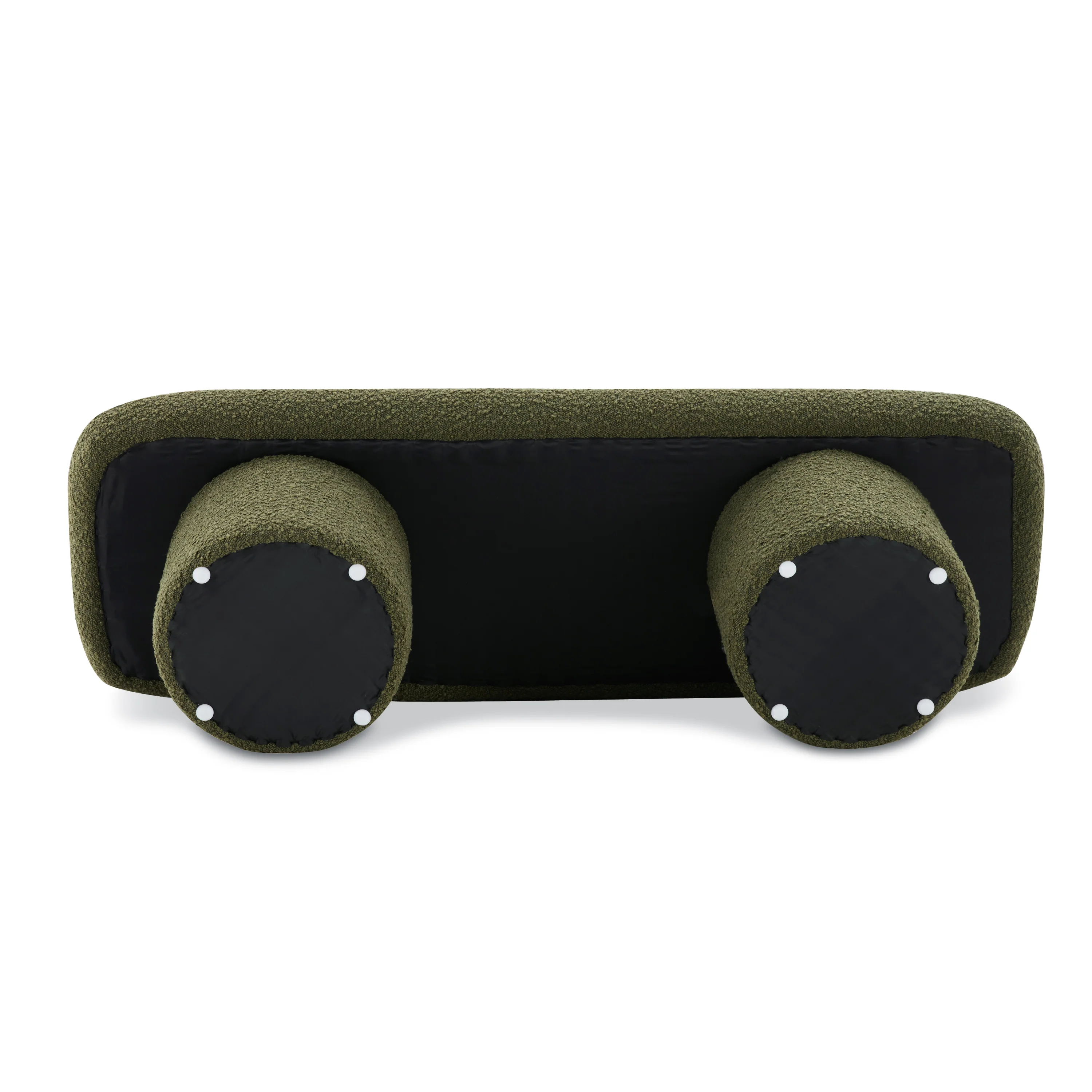 Este Bench | Fern Green Boucle - Image 8
