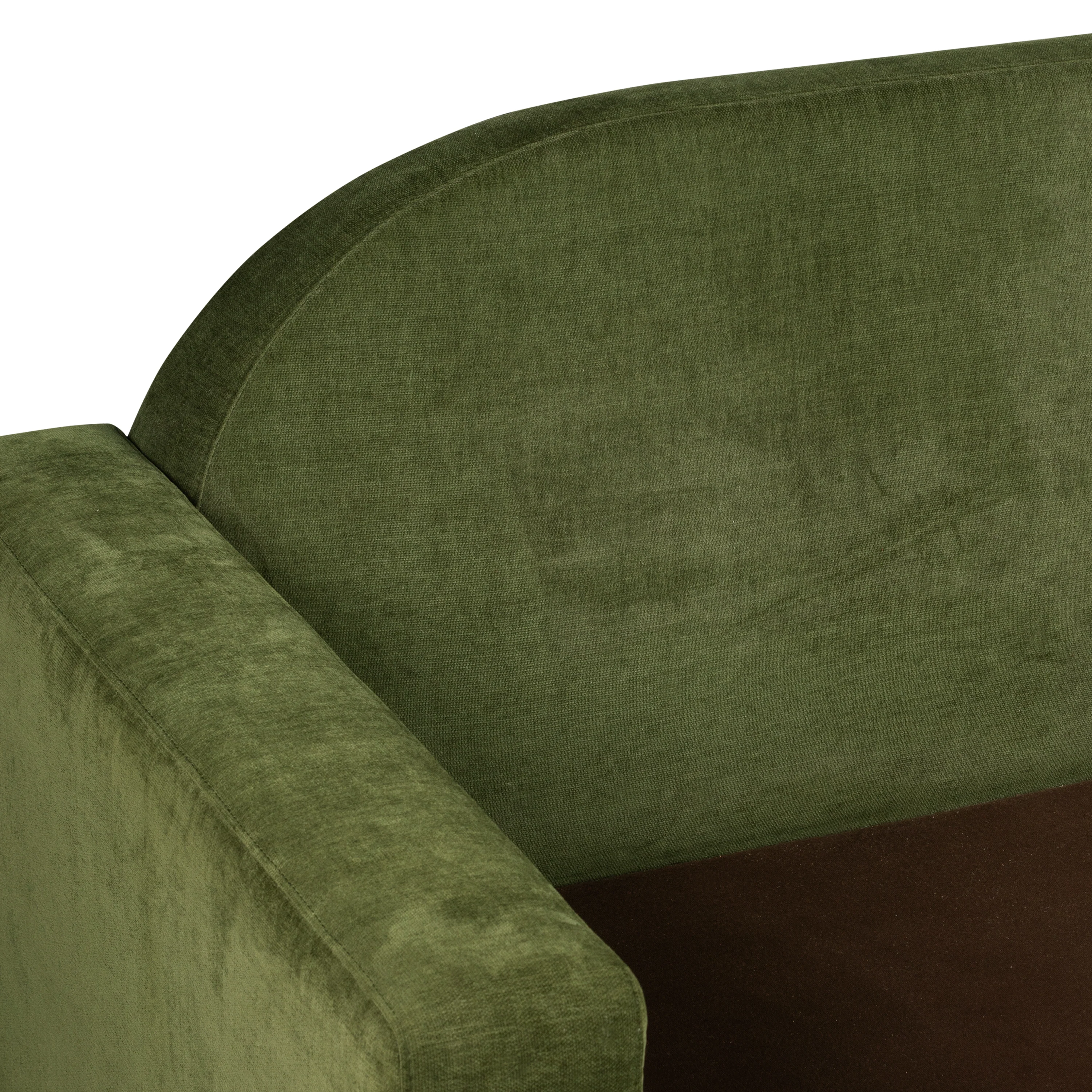 Fano 99" Sofa | Distressed Green Velvet - Image 10