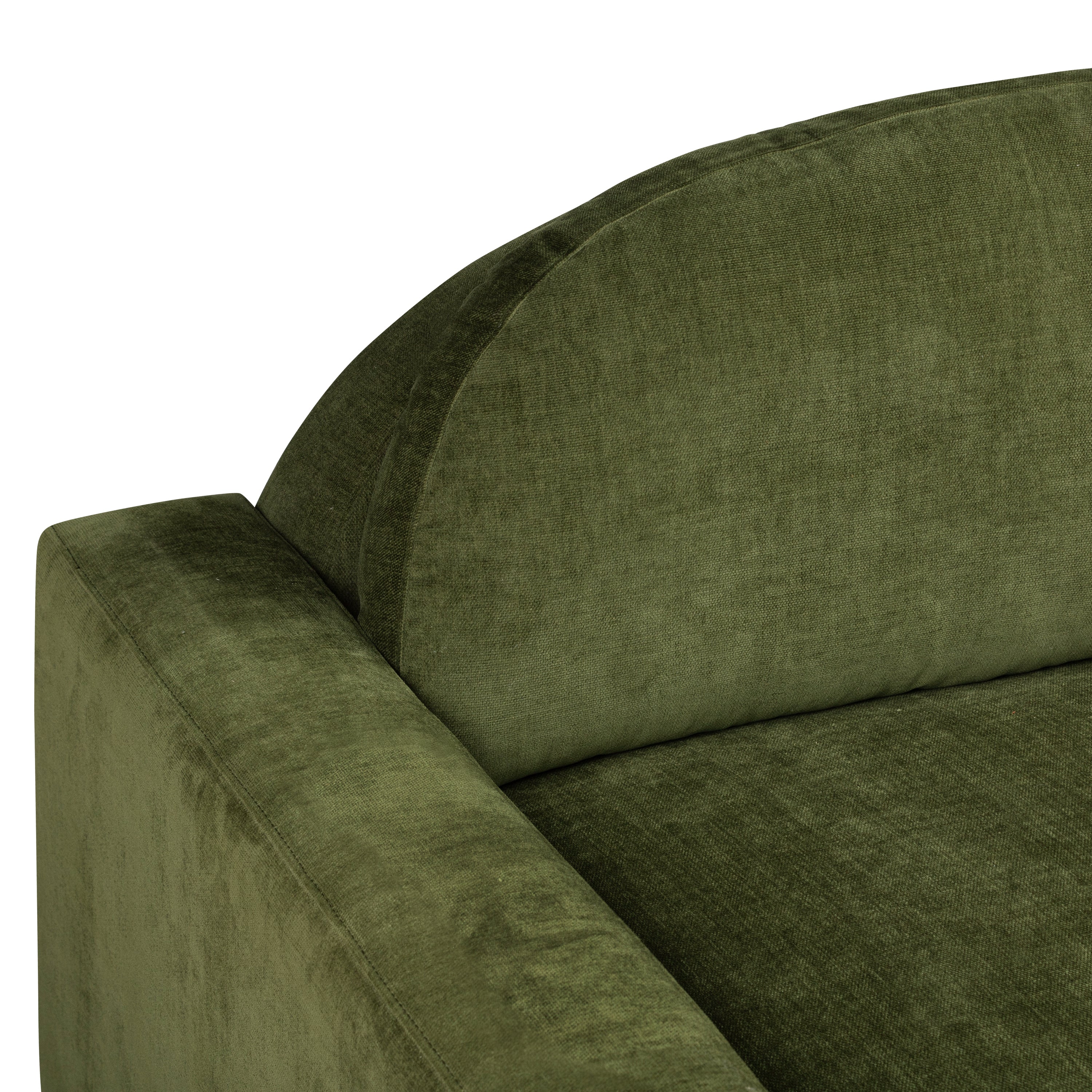 Fano 99" Sofa | Distressed Green Velvet - Image 12