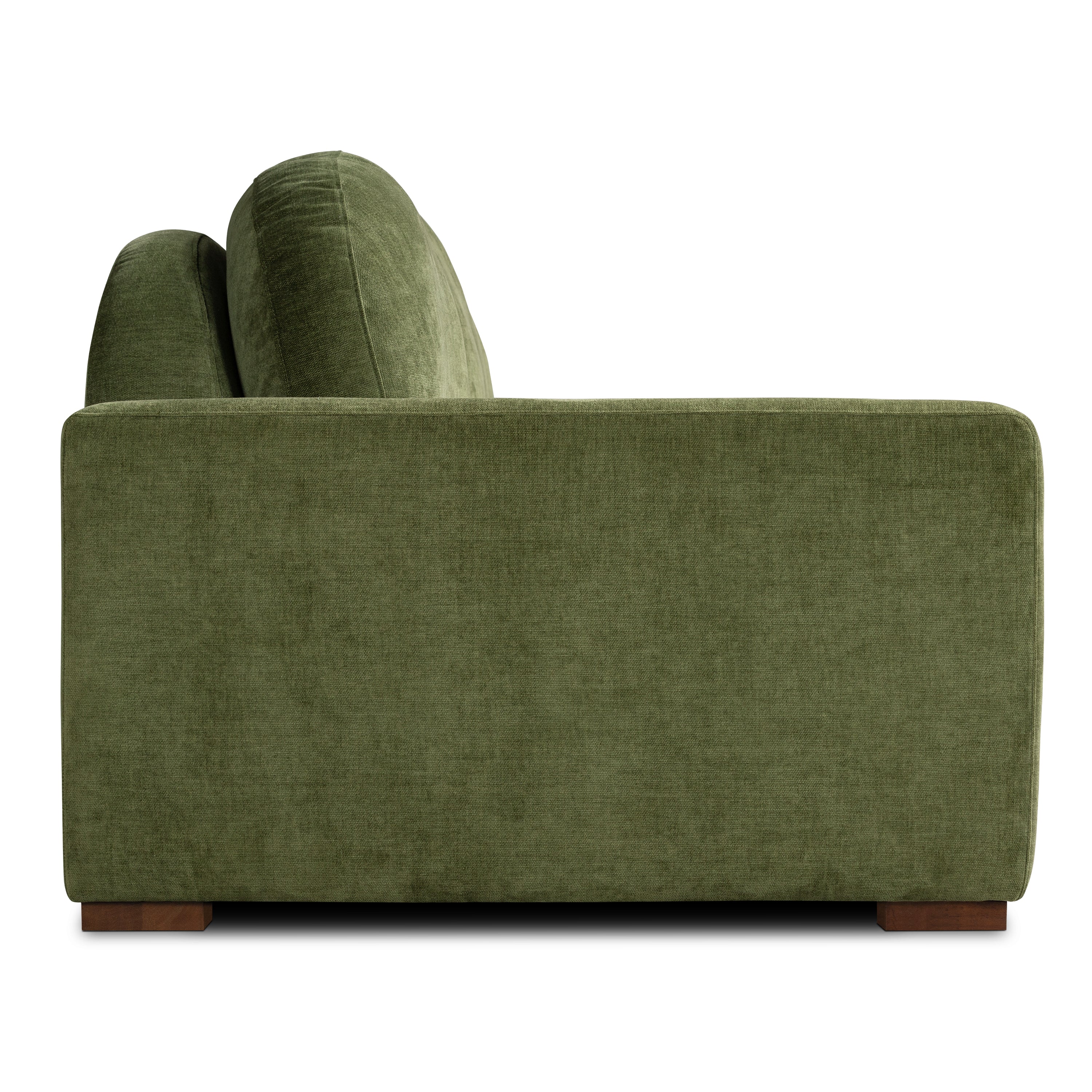 Fano 99" Sofa | Distressed Green Velvet - Image 5