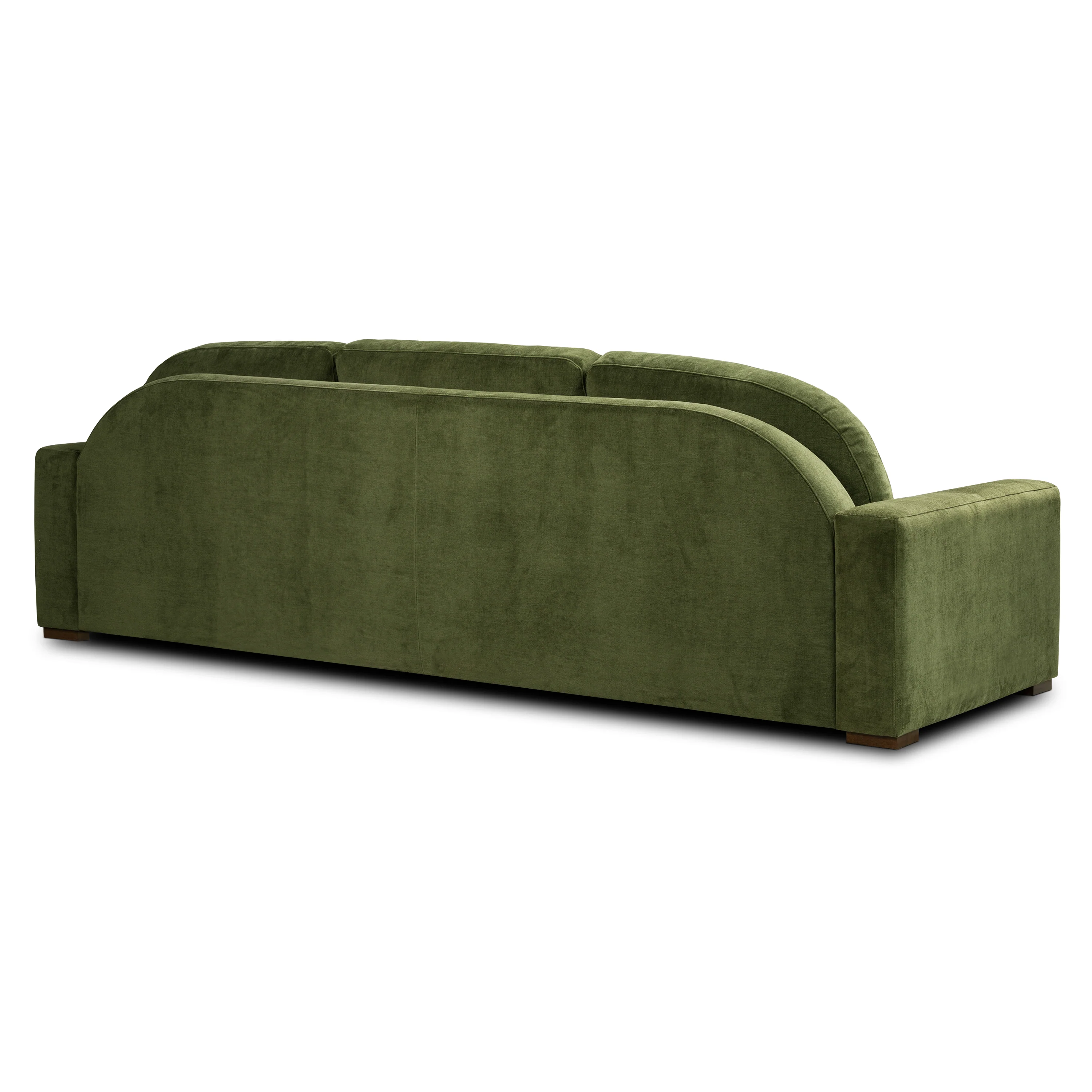 Fano 99" Sofa | Distressed Green Velvet - Image 6