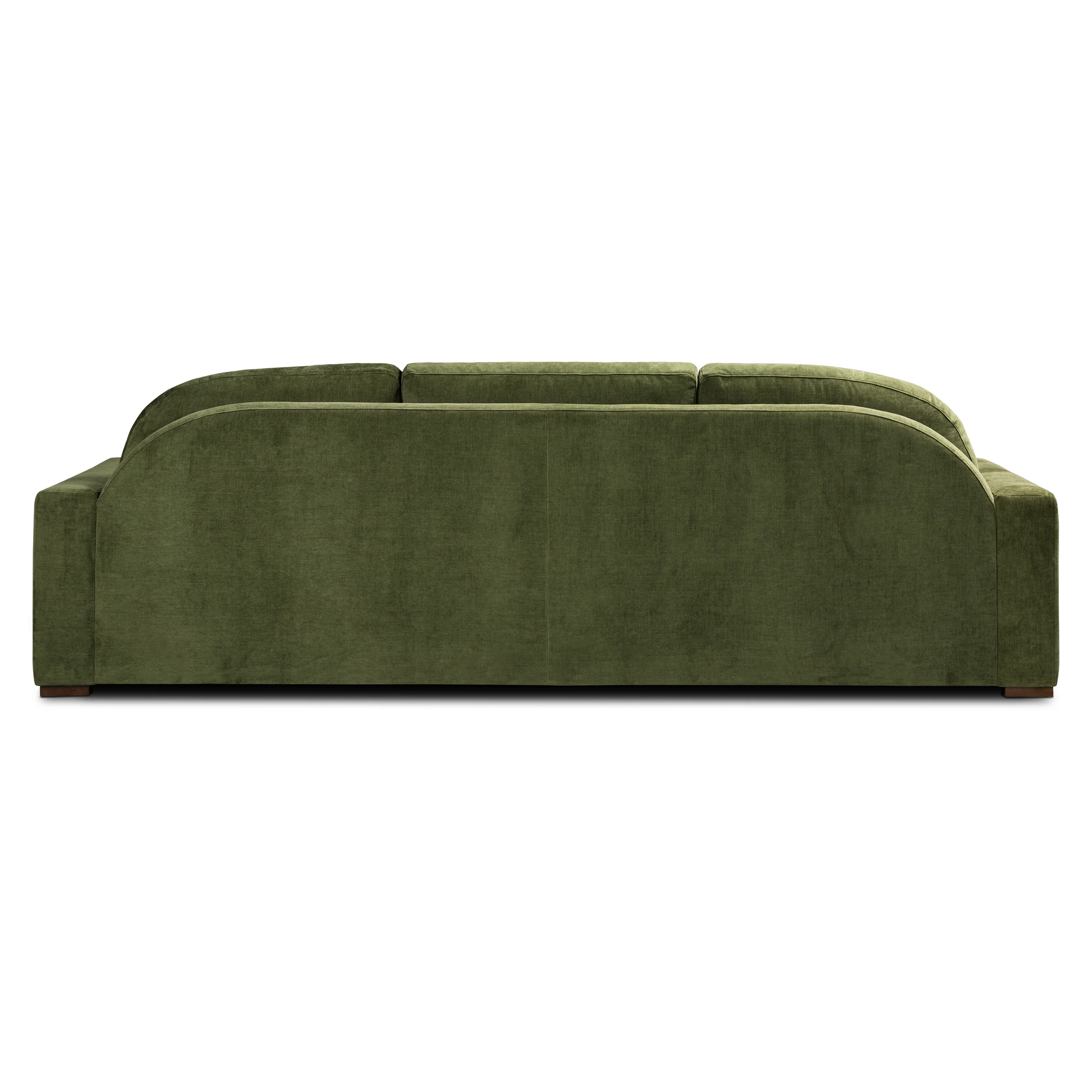 Fano 99" Sofa | Distressed Green Velvet - Image 7