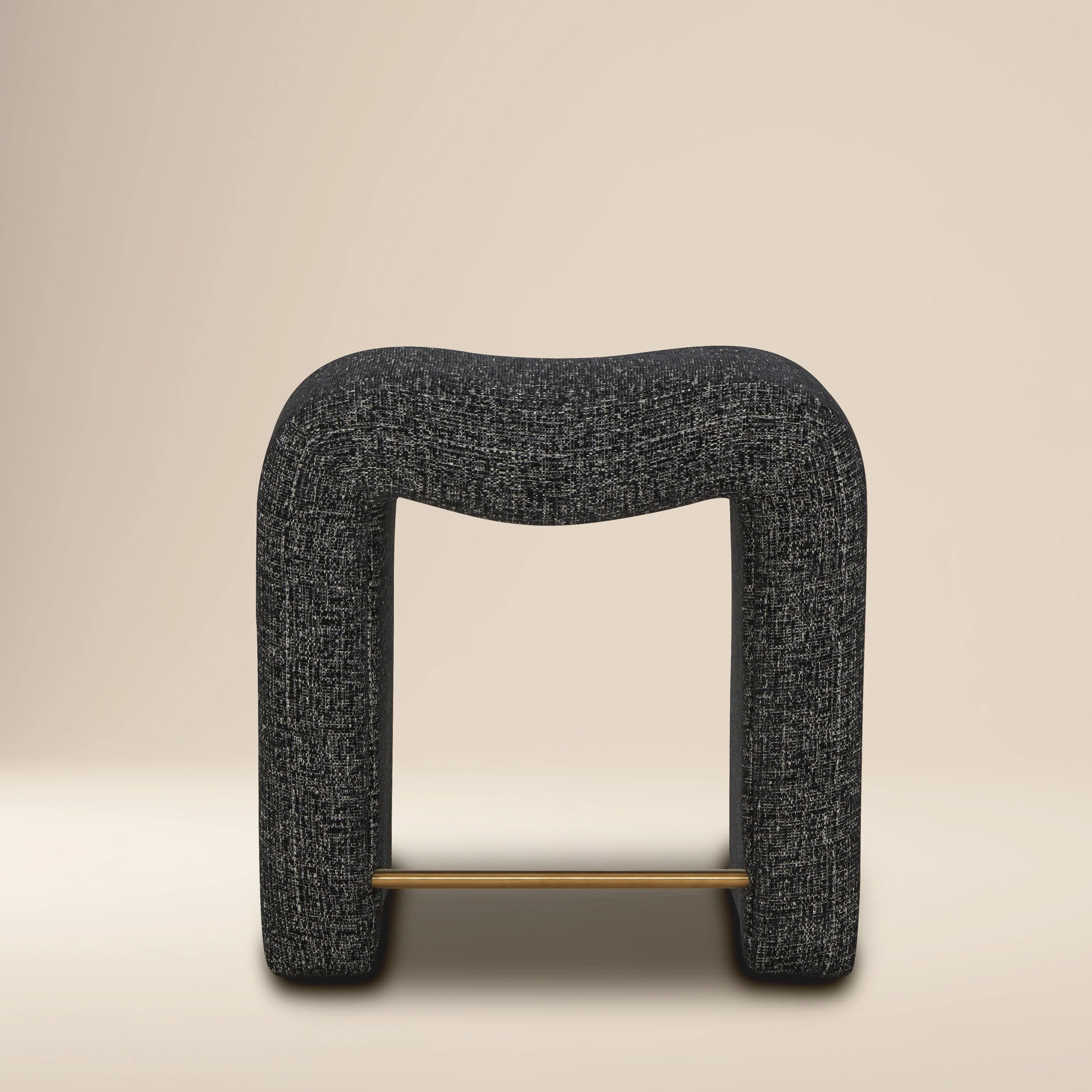 Faro 23.5" Counter Stool | Ebony Black