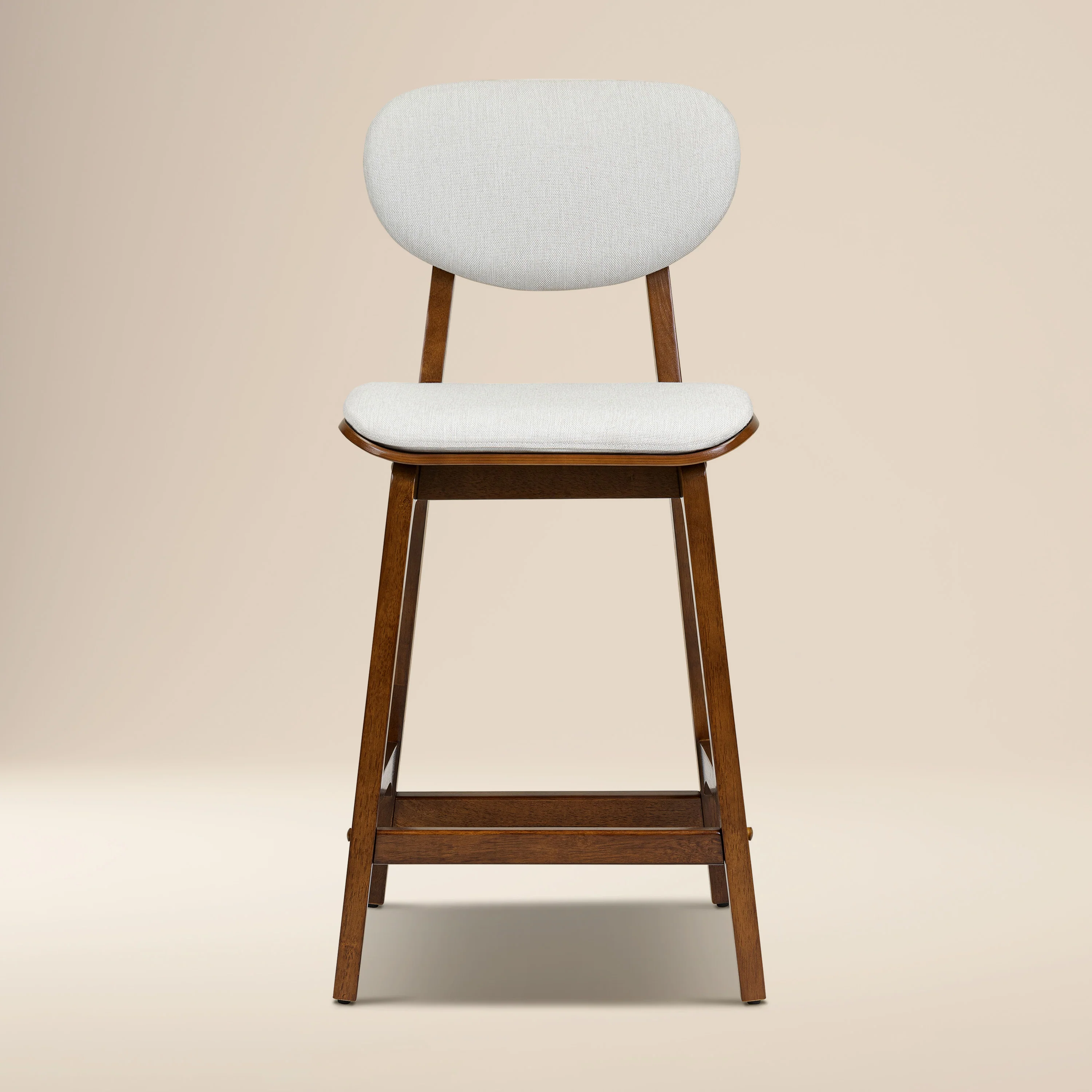 Finnley Counter Stool with Removable  / Washable Covers | Pearlstone Ivory