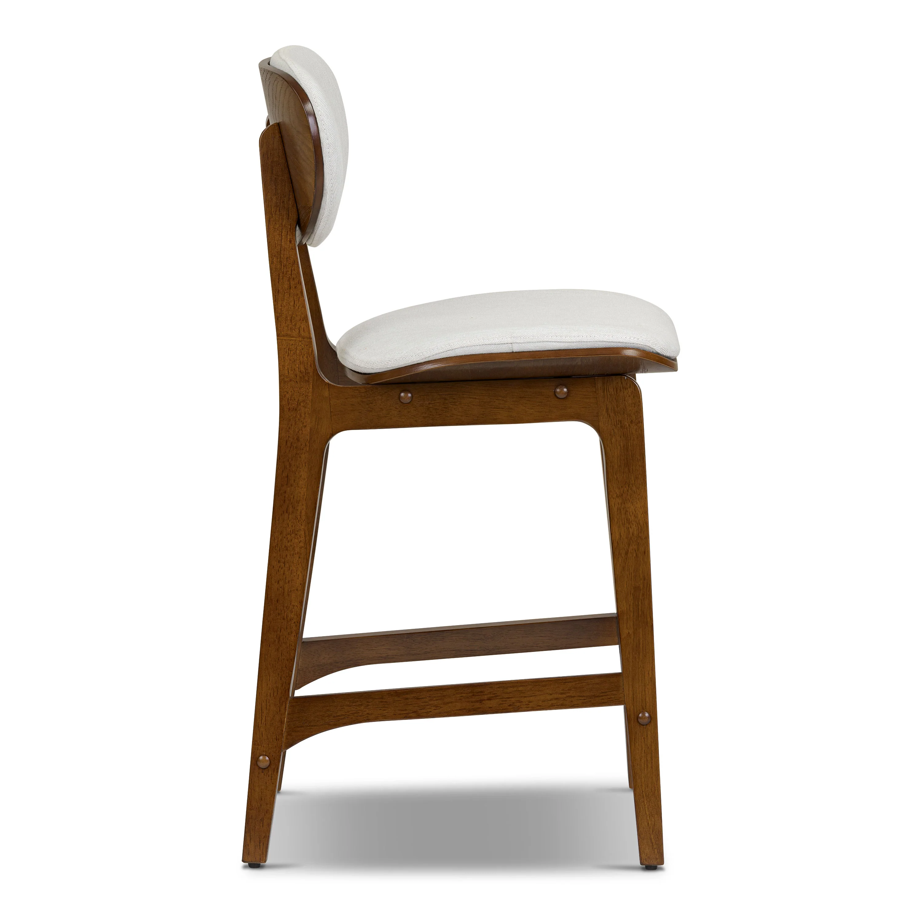 Finnley Counter Stool with Removable  / Washable Covers | Pearlstone Ivory - Image 4