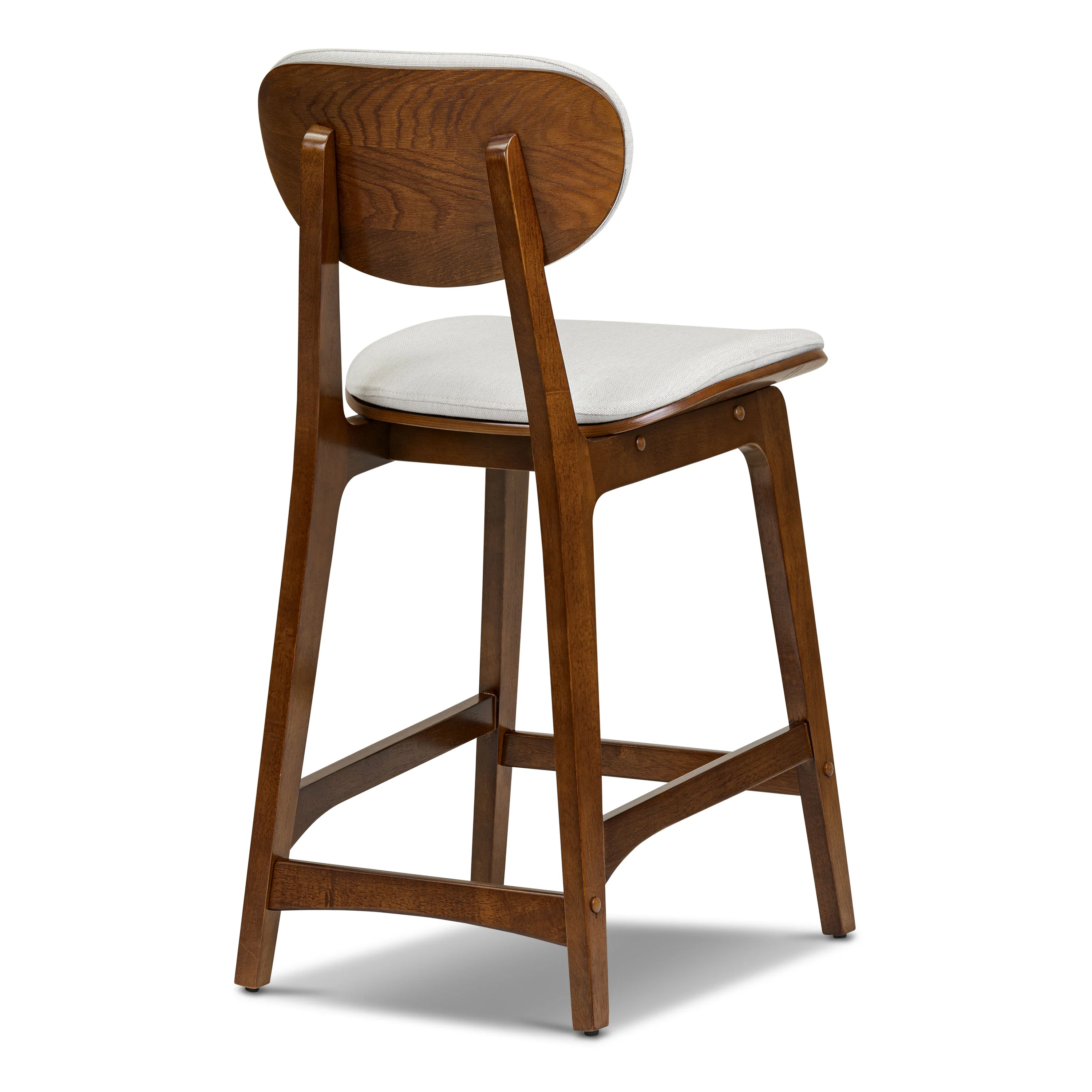 Finnley Counter Stool with Removable  / Washable Covers | Pearlstone Ivory - Image 5