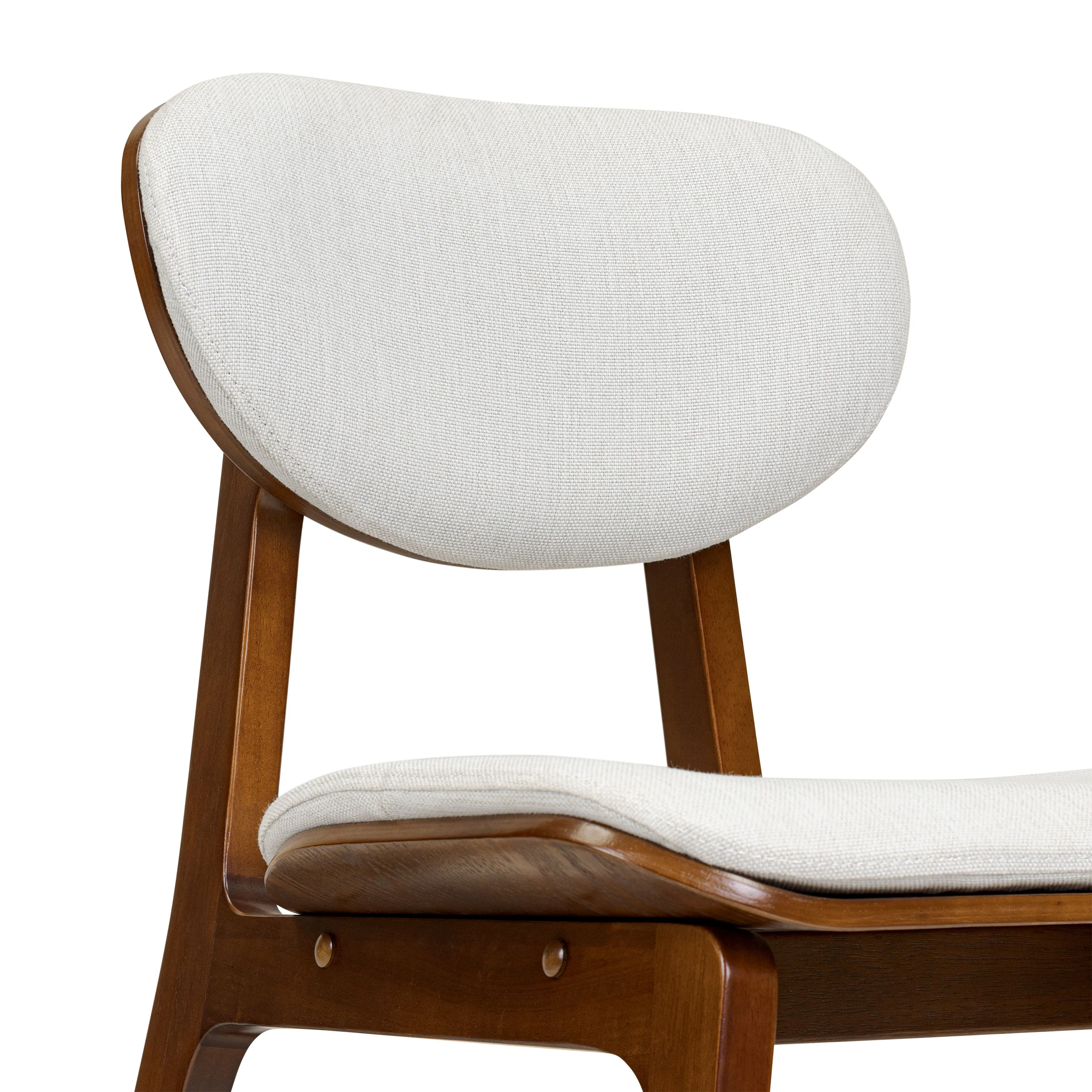 Finnley Dining Chair with Removable / Washable Covers | Pearlstone Ivory | Set of 2 - Image 14