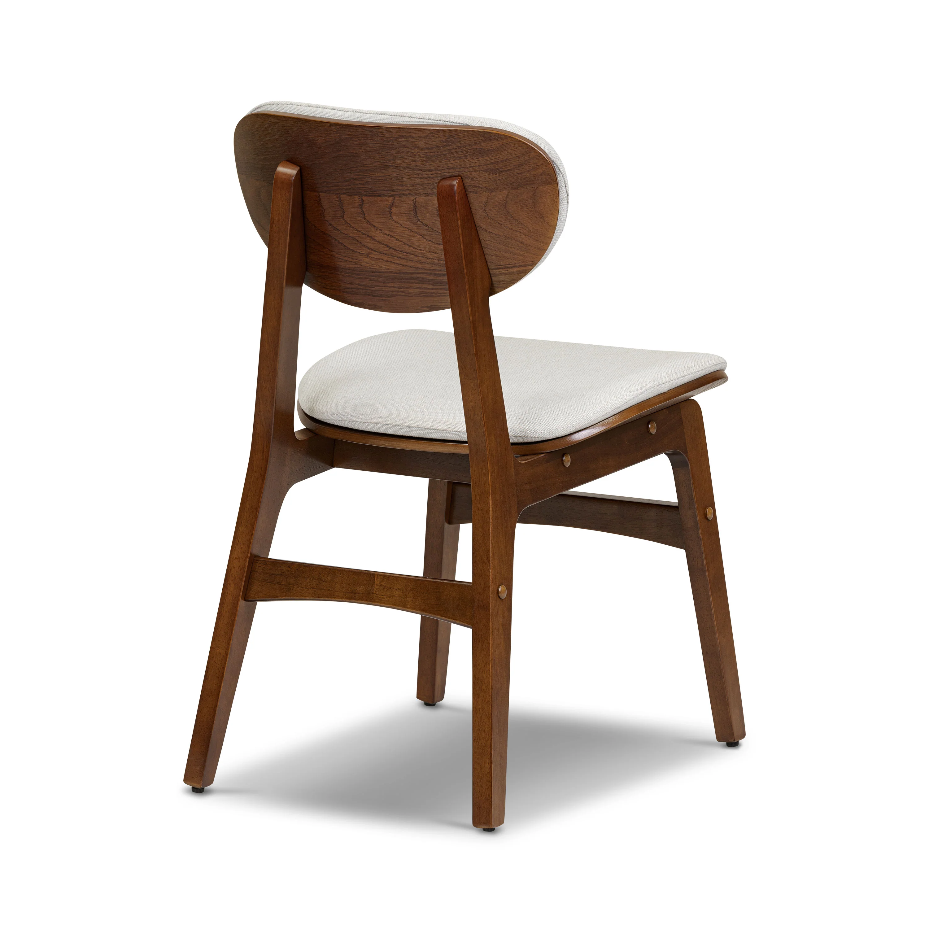Finnley Dining Chair with Removable / Washable Covers | Pearlstone Ivory | Set of 2 - Image 5