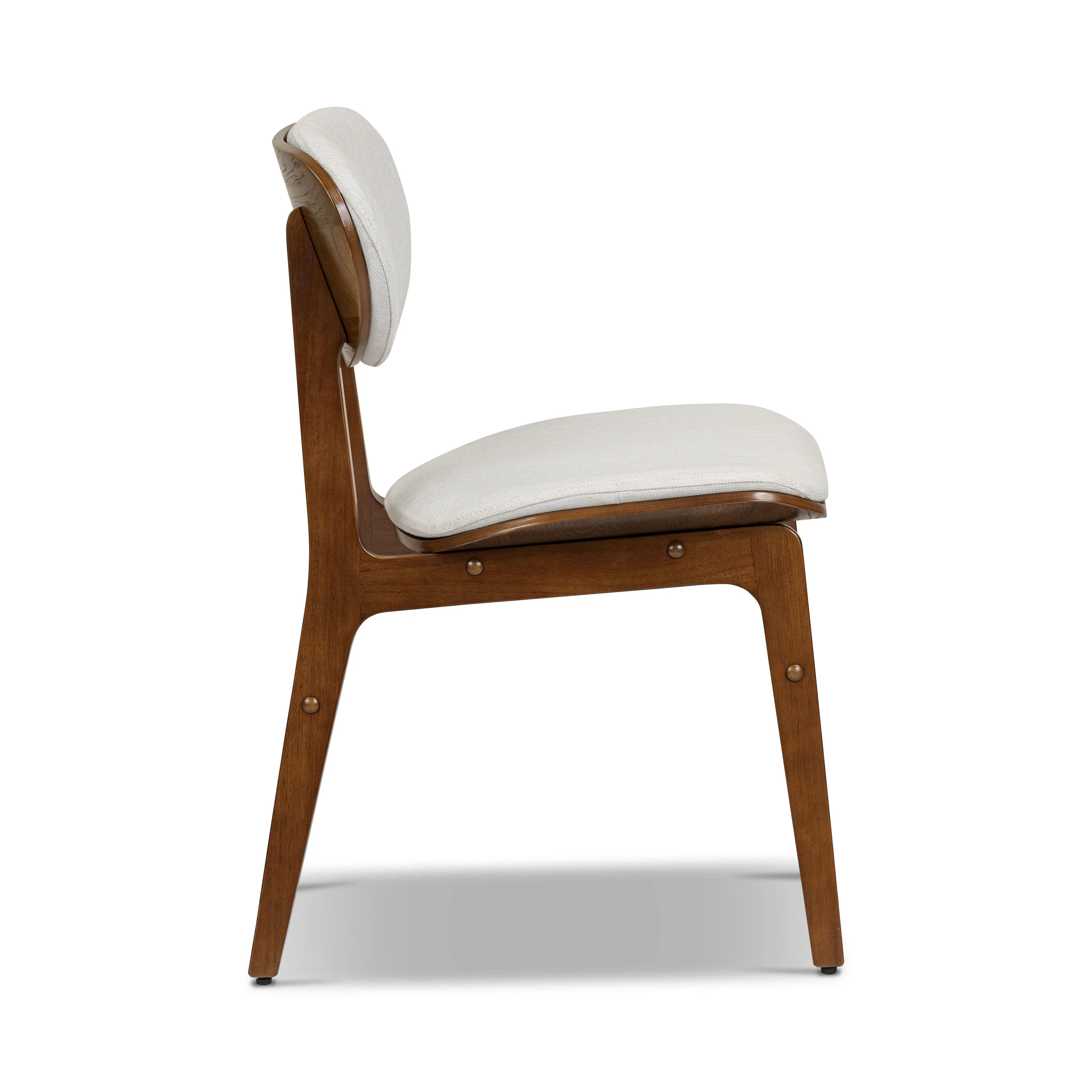 Finnley Dining Chair with Removable / Washable Covers | Pearlstone Ivory | Set of 2 - Image 6