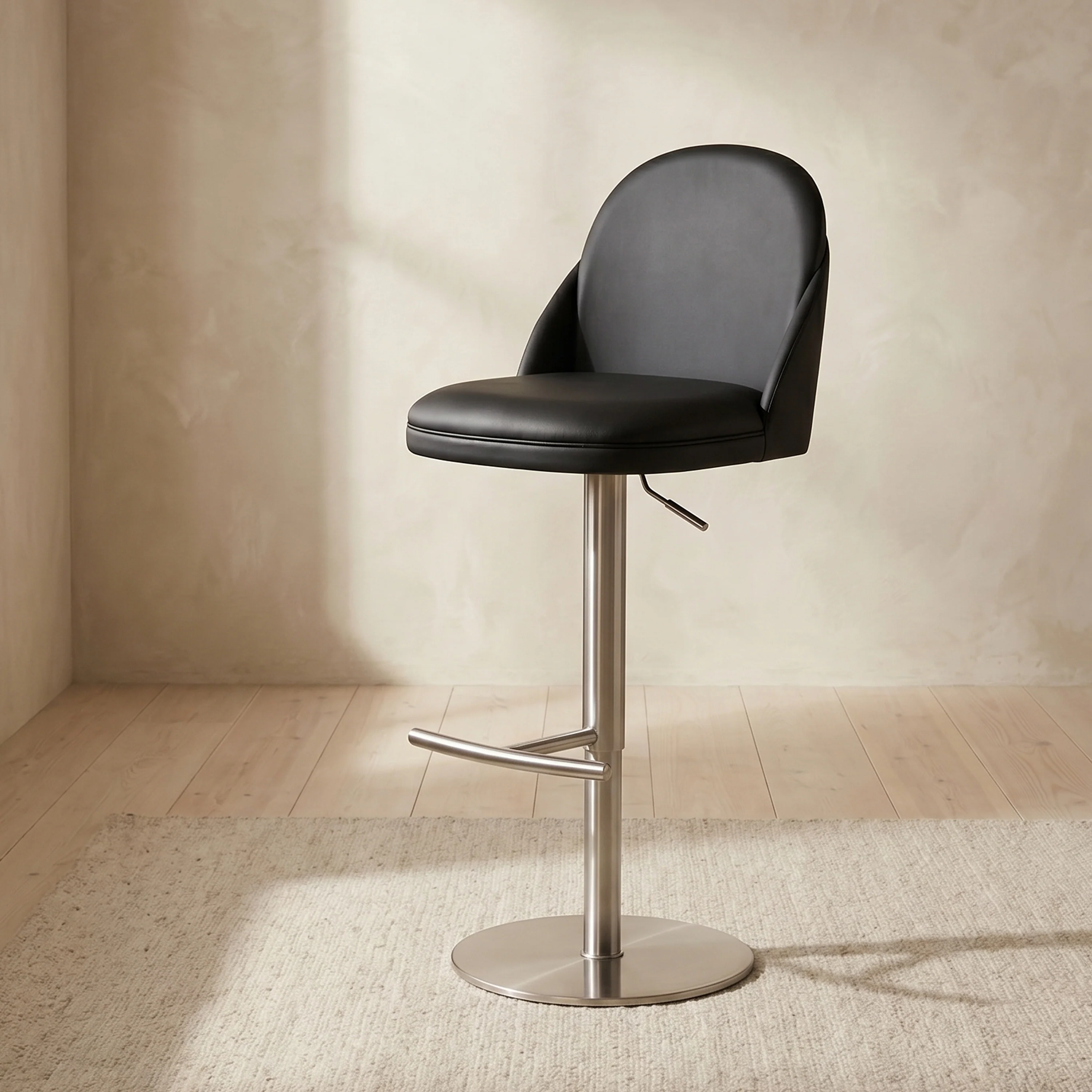 Finta Counter Stool | Black - Image 2
