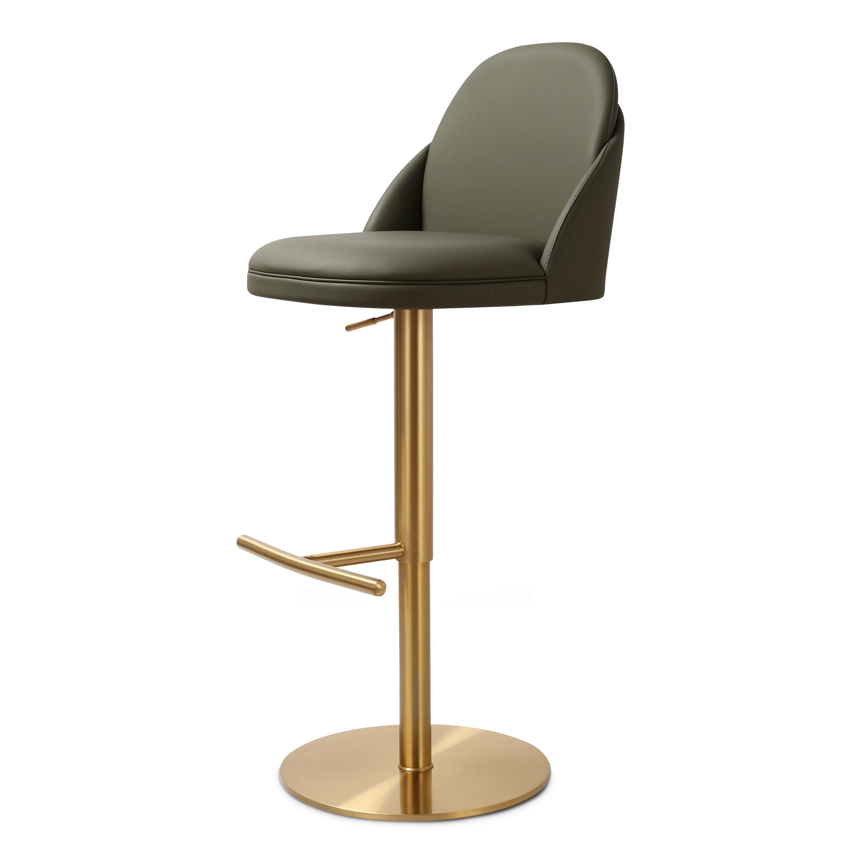 Finta Counter Stool | Fiori Green - Image 4