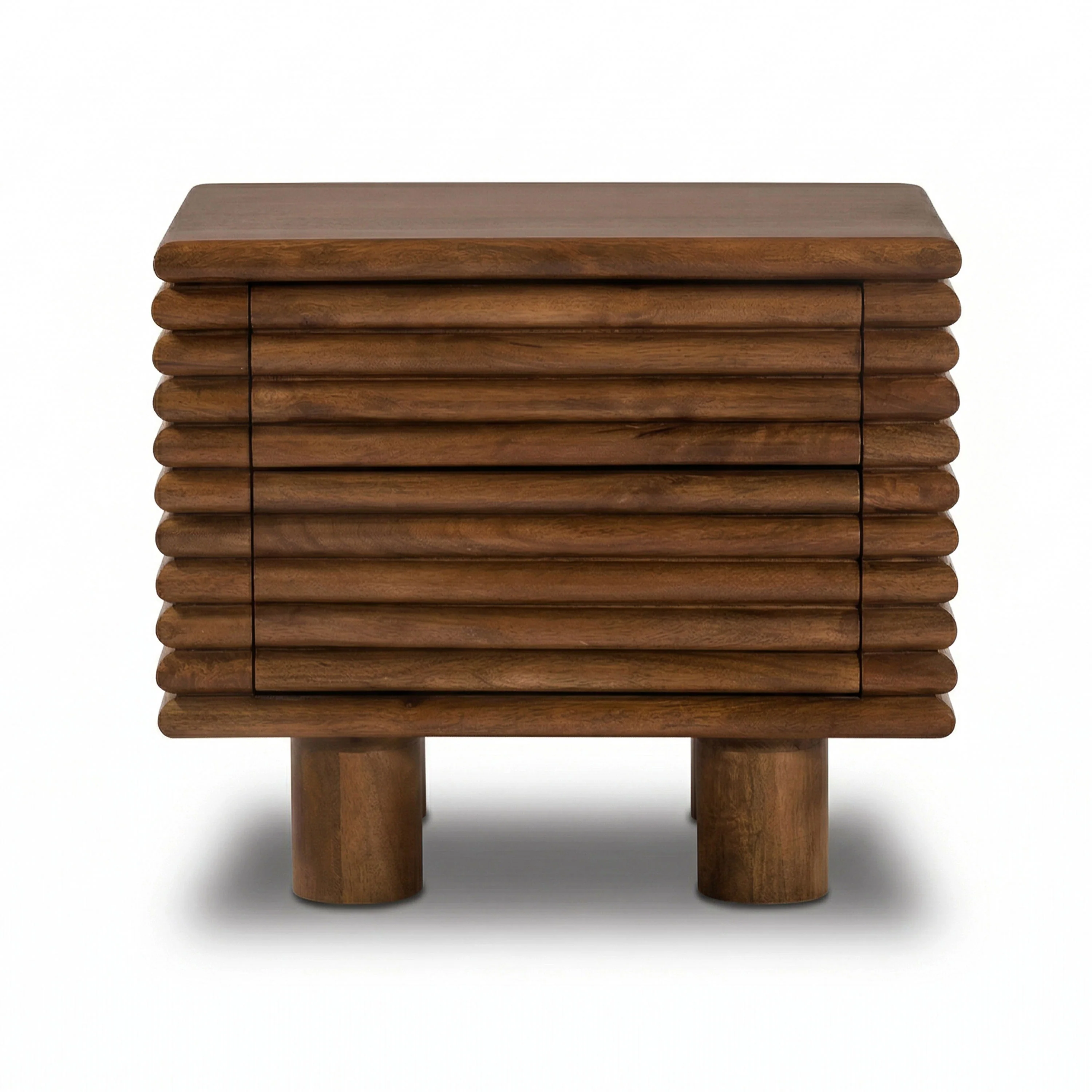 Flascio Nightstand | Walnut - Image 5
