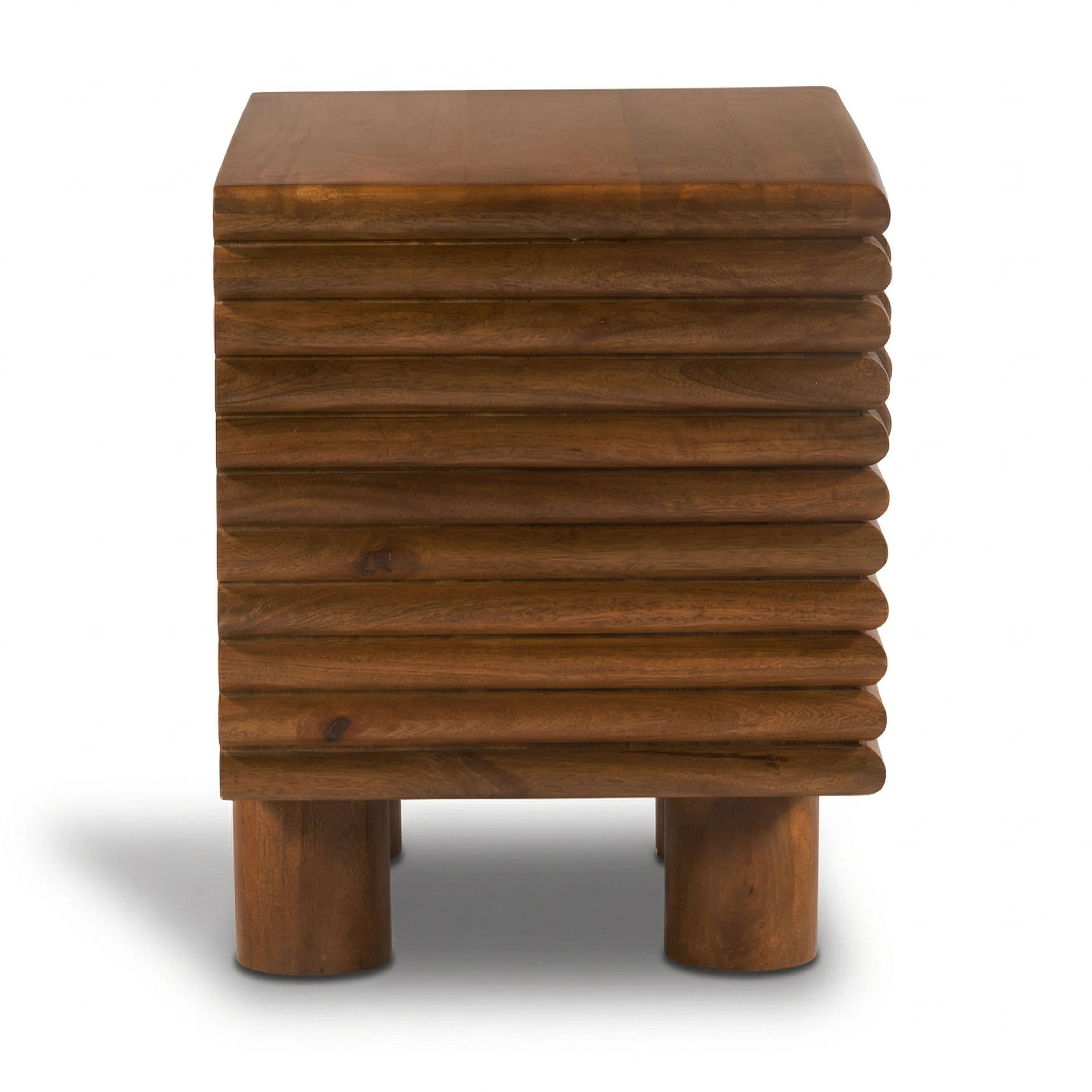 Flascio Nightstand | Walnut - Image 6