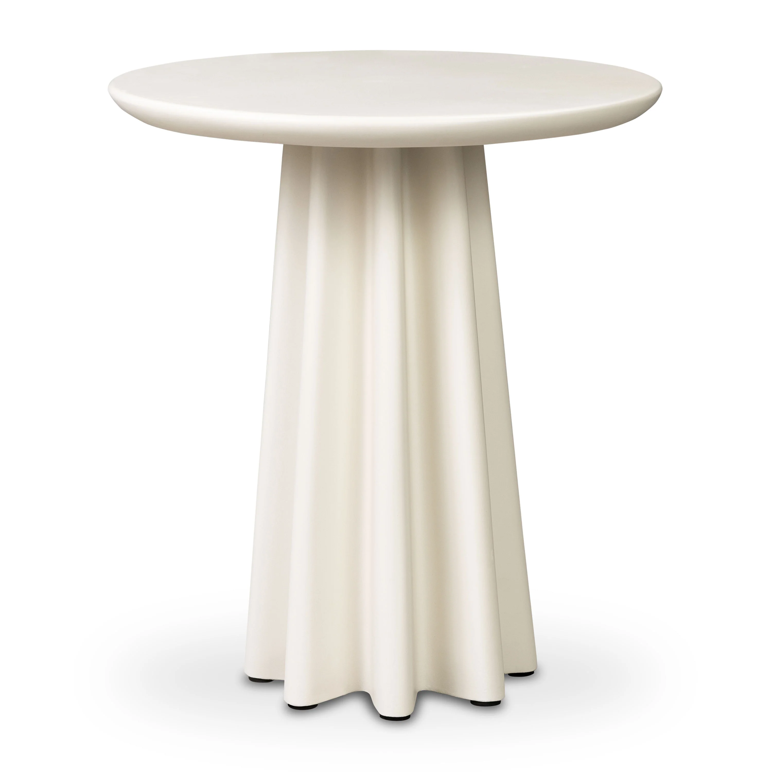 Folda 18" Side Table | Almond White - Image 3