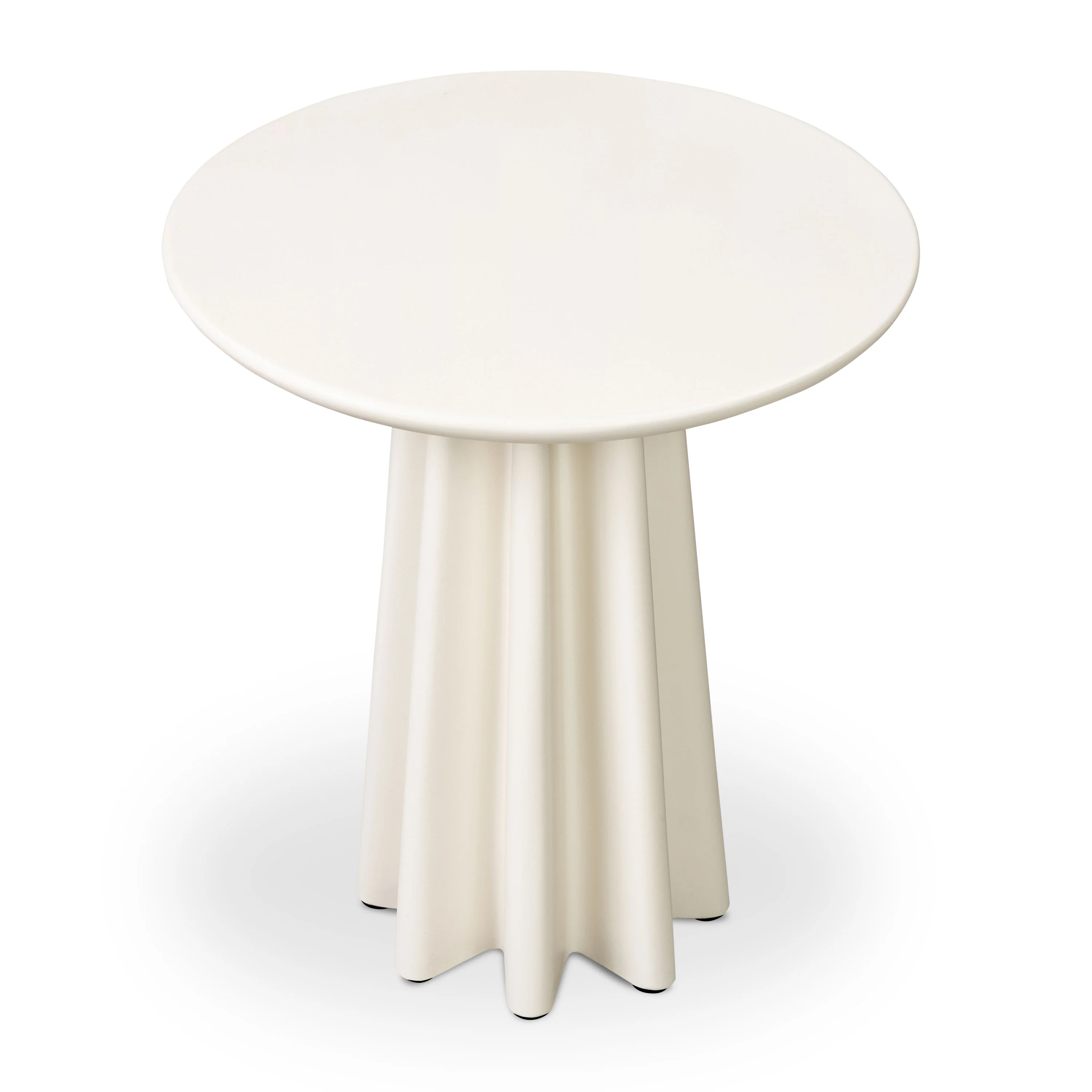 Folda 18" Side Table | Almond White - Image 5