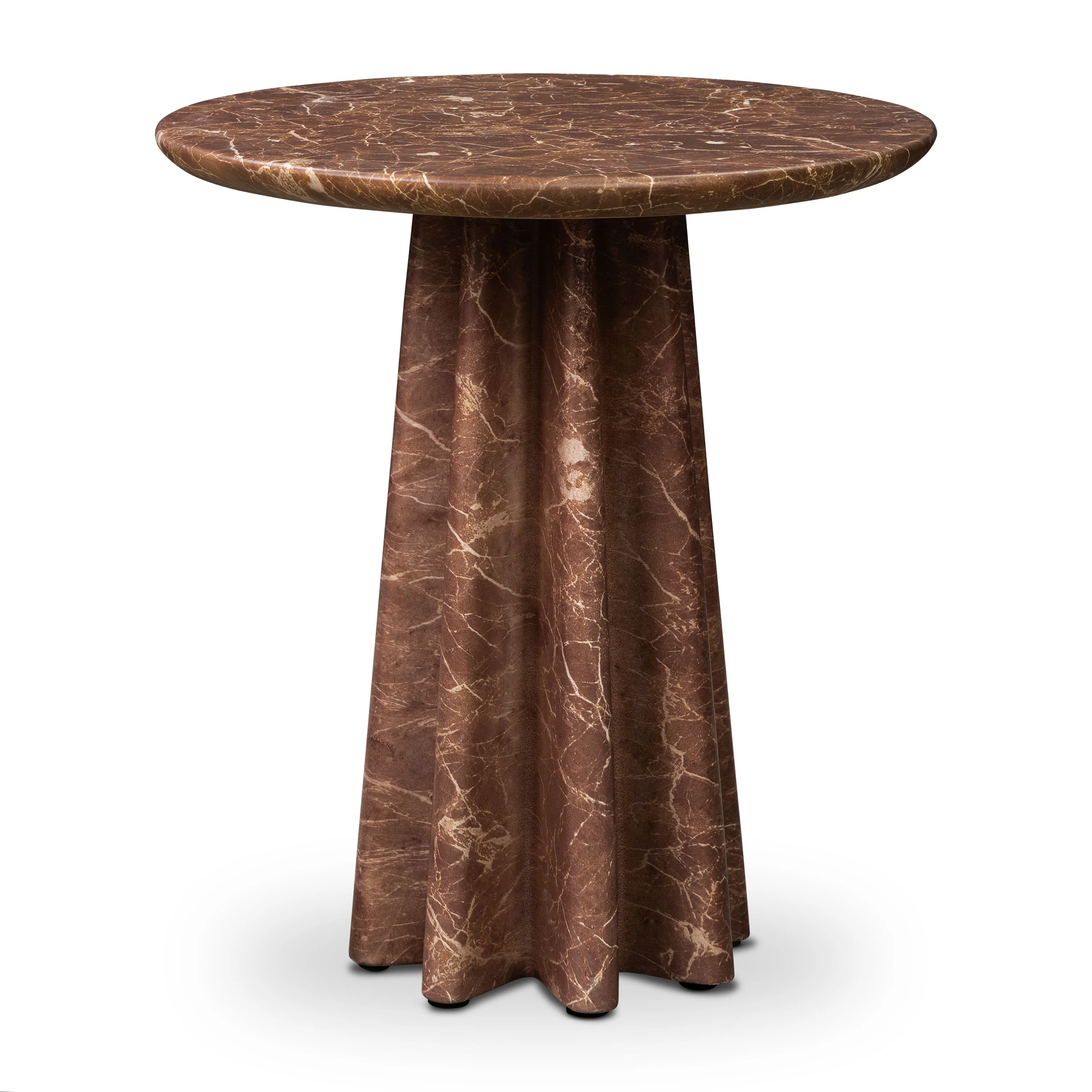Folda 18" Side Table | Bordeaux Red - Image 4