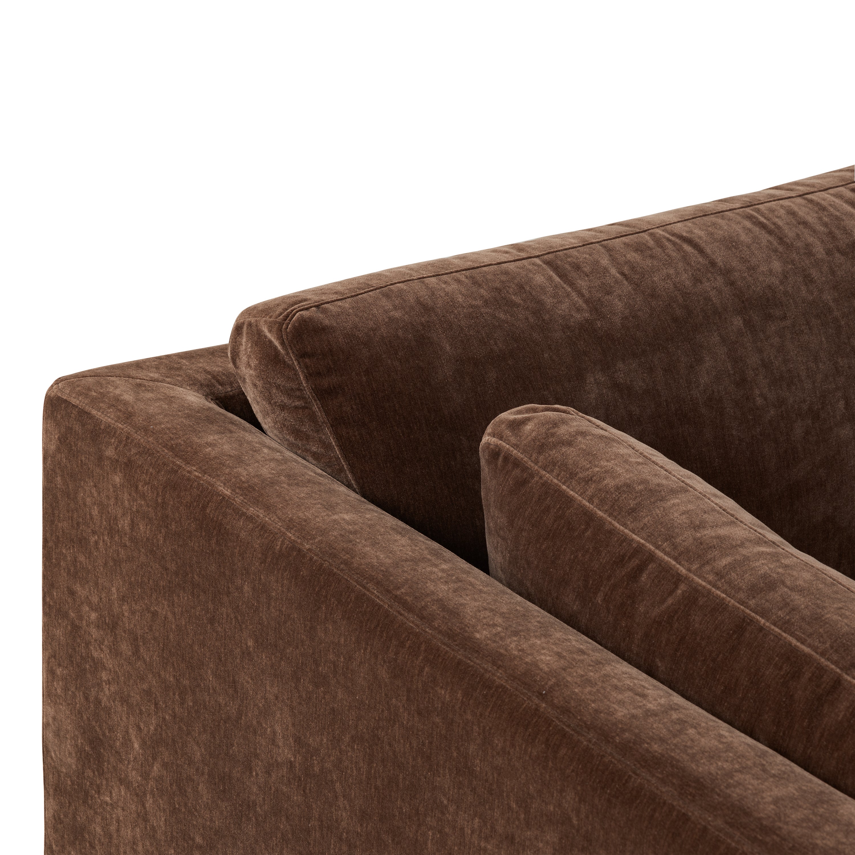 Geneva 99" Sofa | Bronzer Brown - Image 10