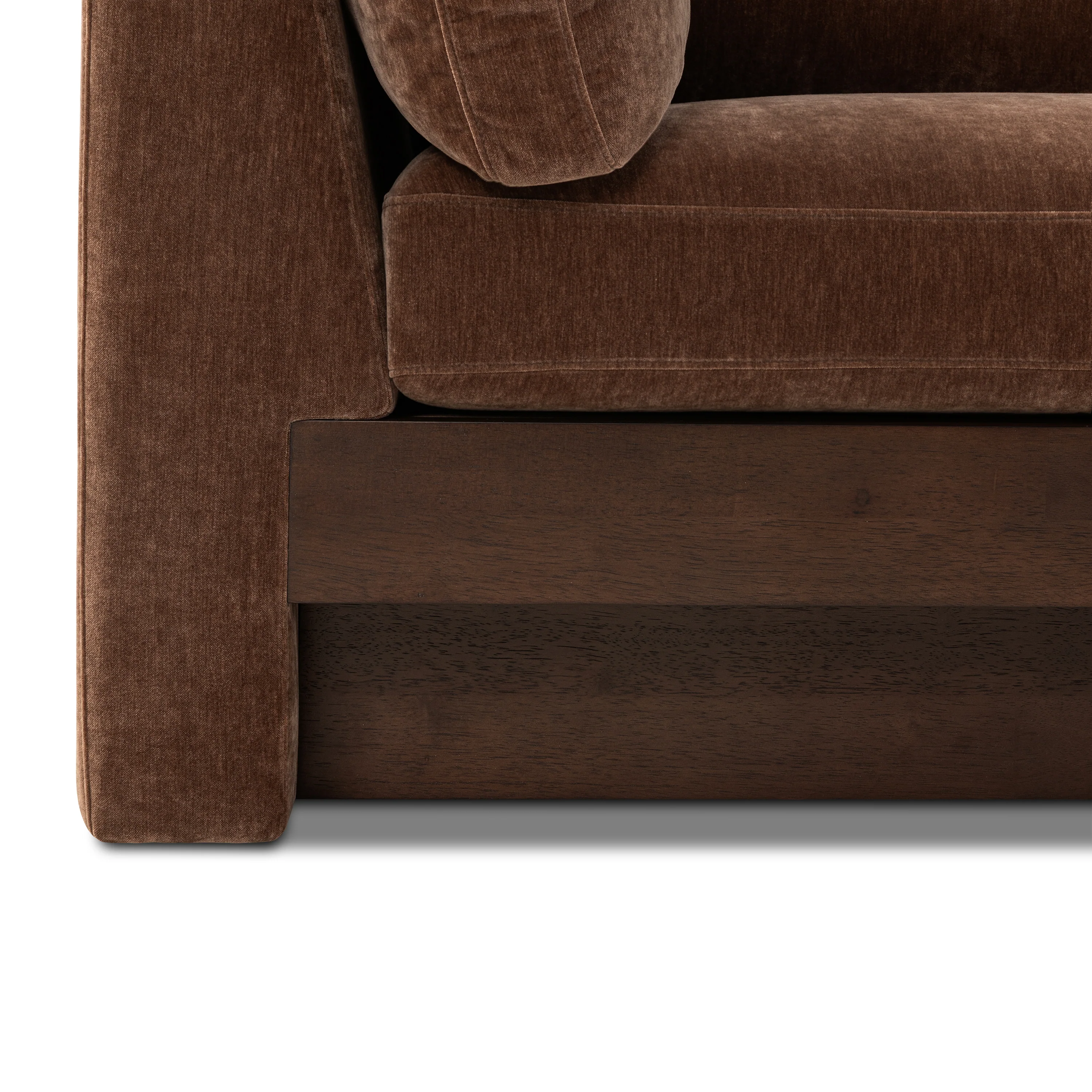 Geneva 99" Sofa | Bronzer Brown - Image 11