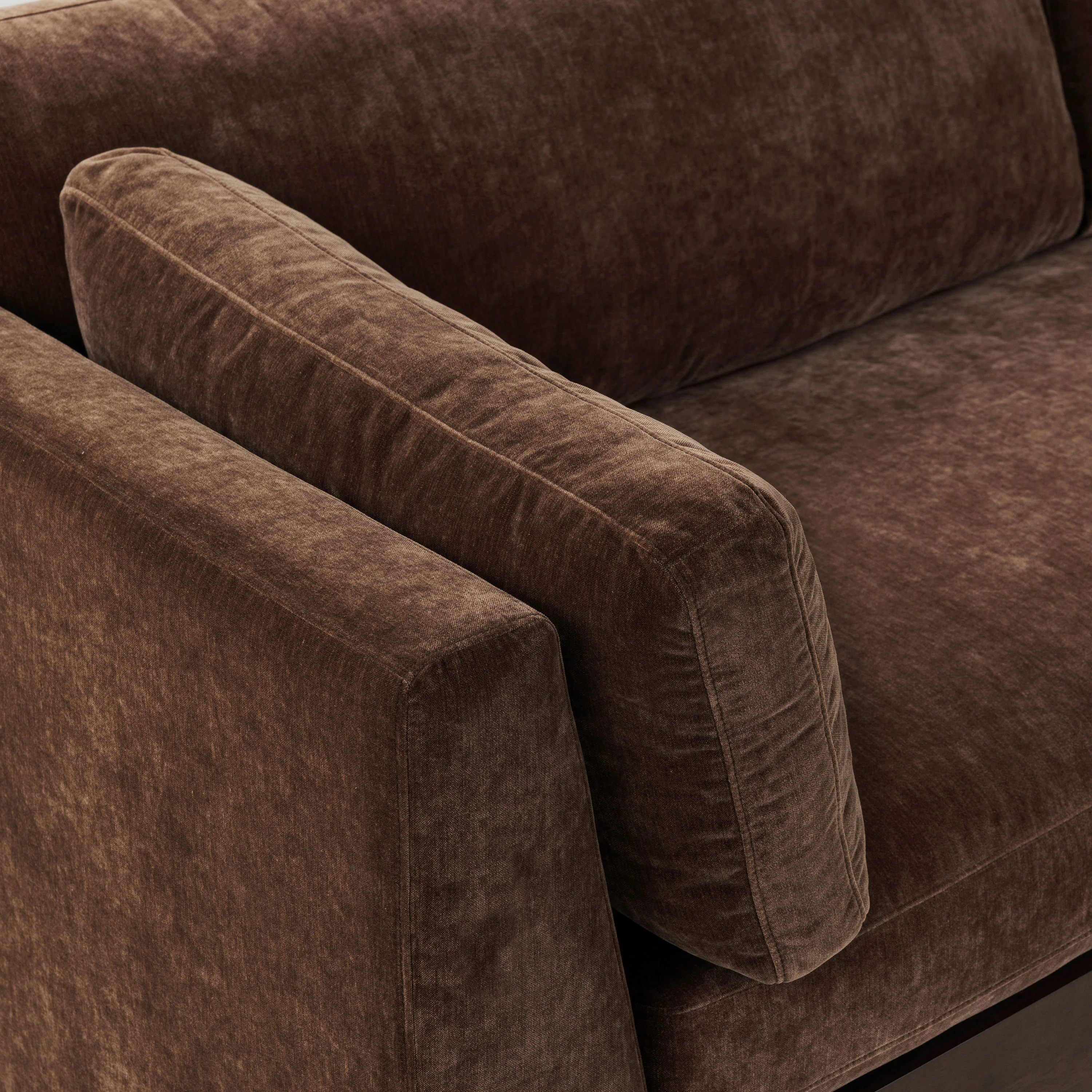 Geneva 99" Sofa | Bronzer Brown - Image 12