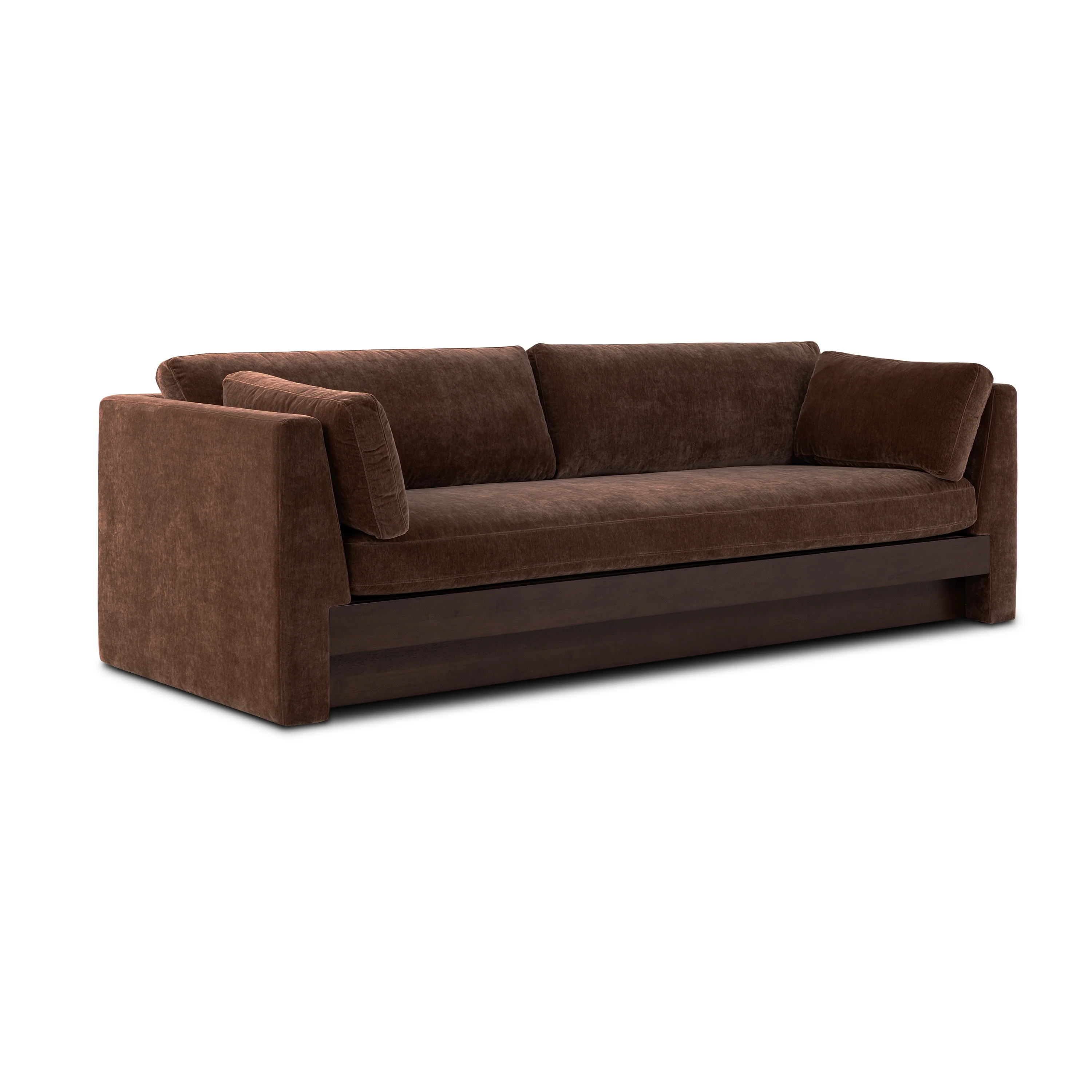 Geneva 99" Sofa | Bronzer Brown - Image 4