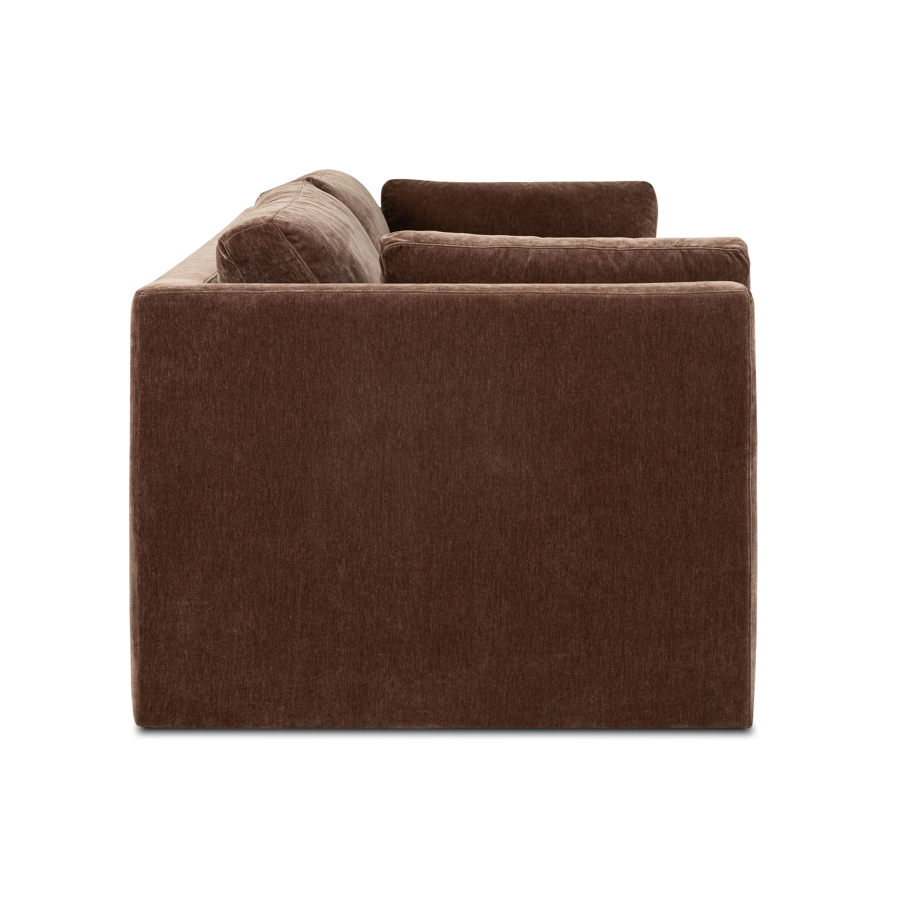 Geneva 99" Sofa | Bronzer Brown - Image 5