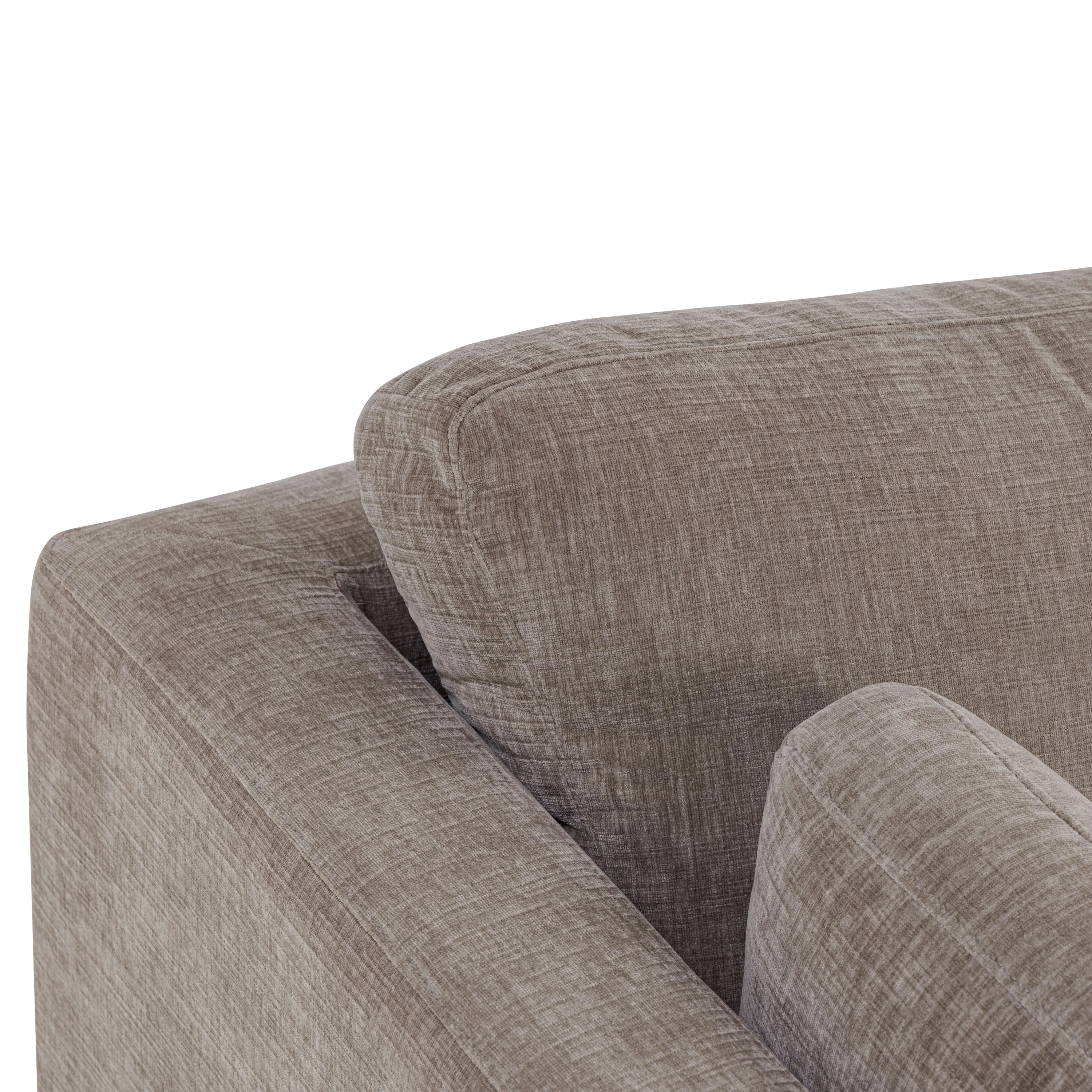 Geneva 99" Sofa | Taupe Brown - Image 11