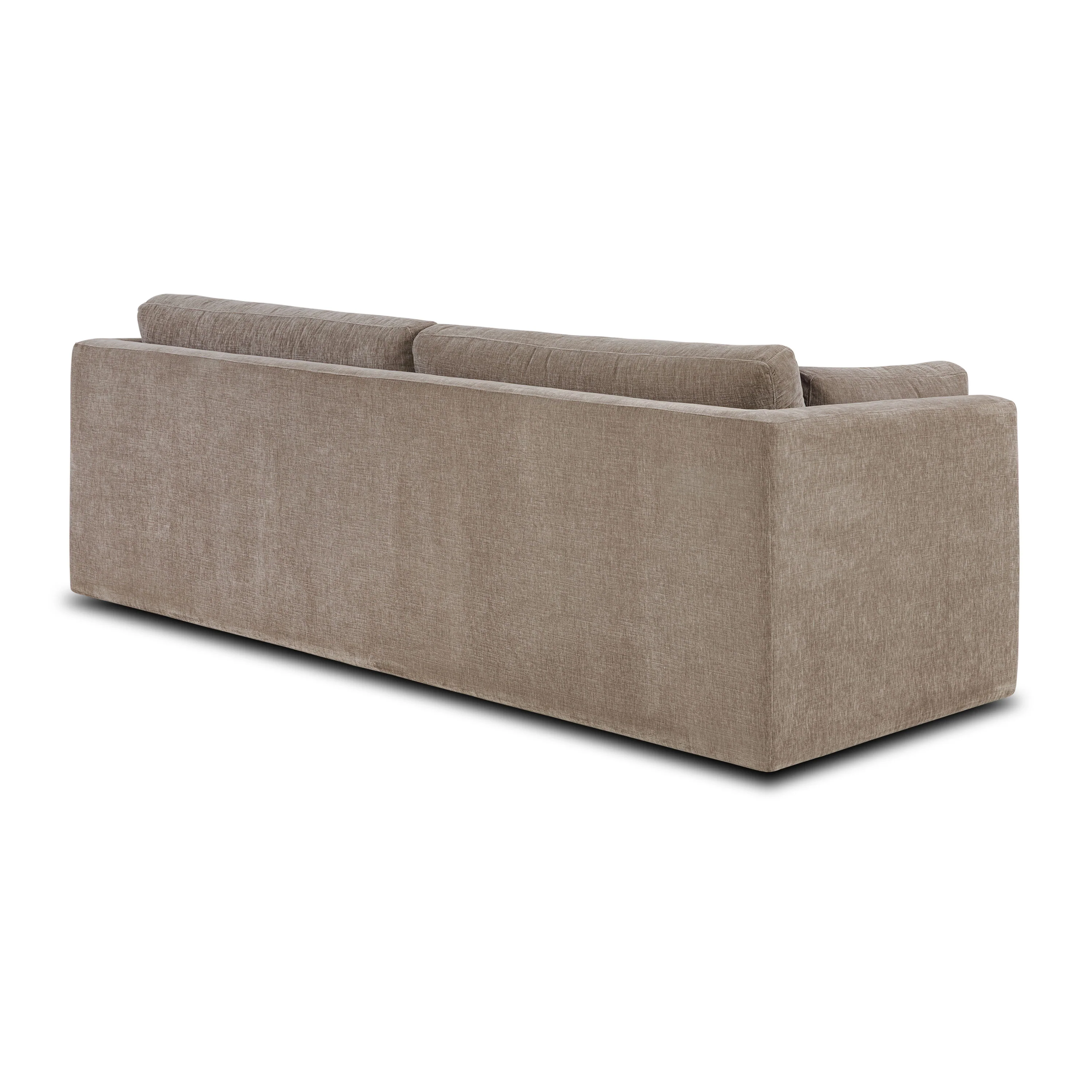 Geneva 99" Sofa | Taupe Brown - Image 7