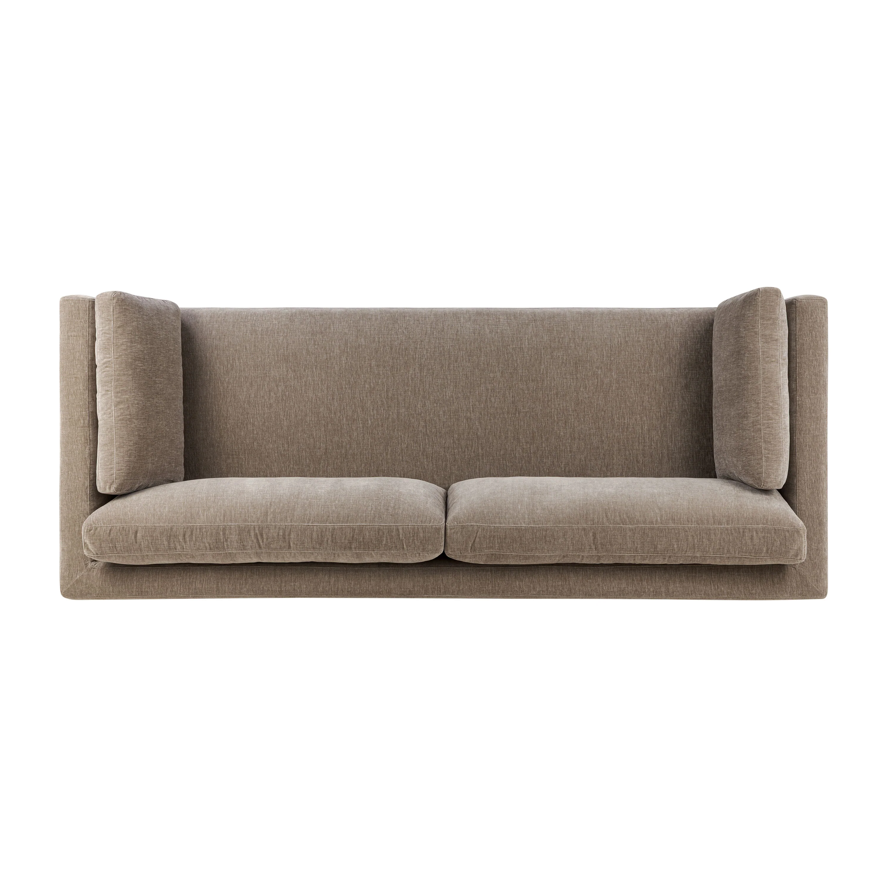 Geneva 99" Sofa | Taupe Brown - Image 9