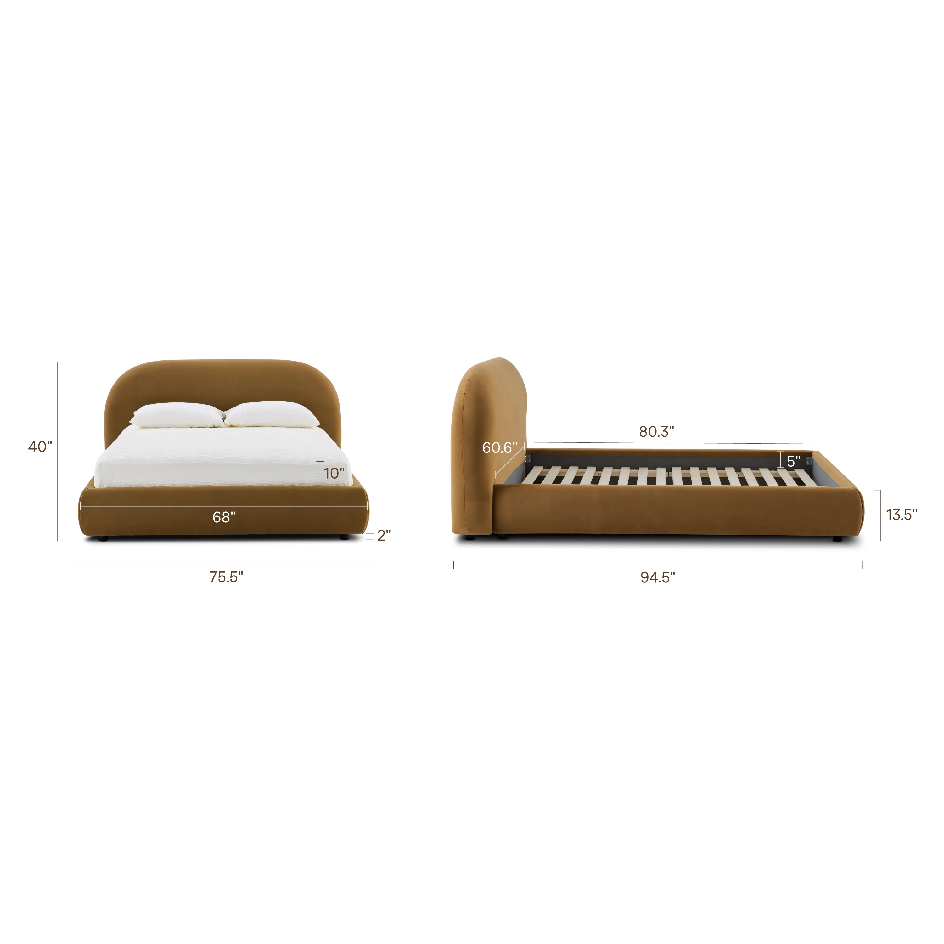 Genoa Bed | Cider Rust | Queen - Image 18