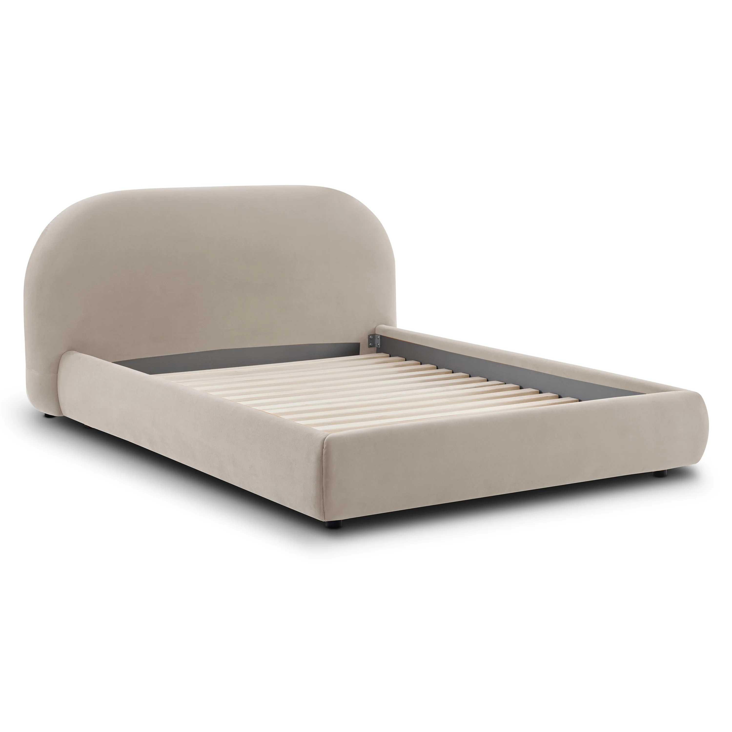 Genoa Bed | Dune Brown | Queen - Image 4