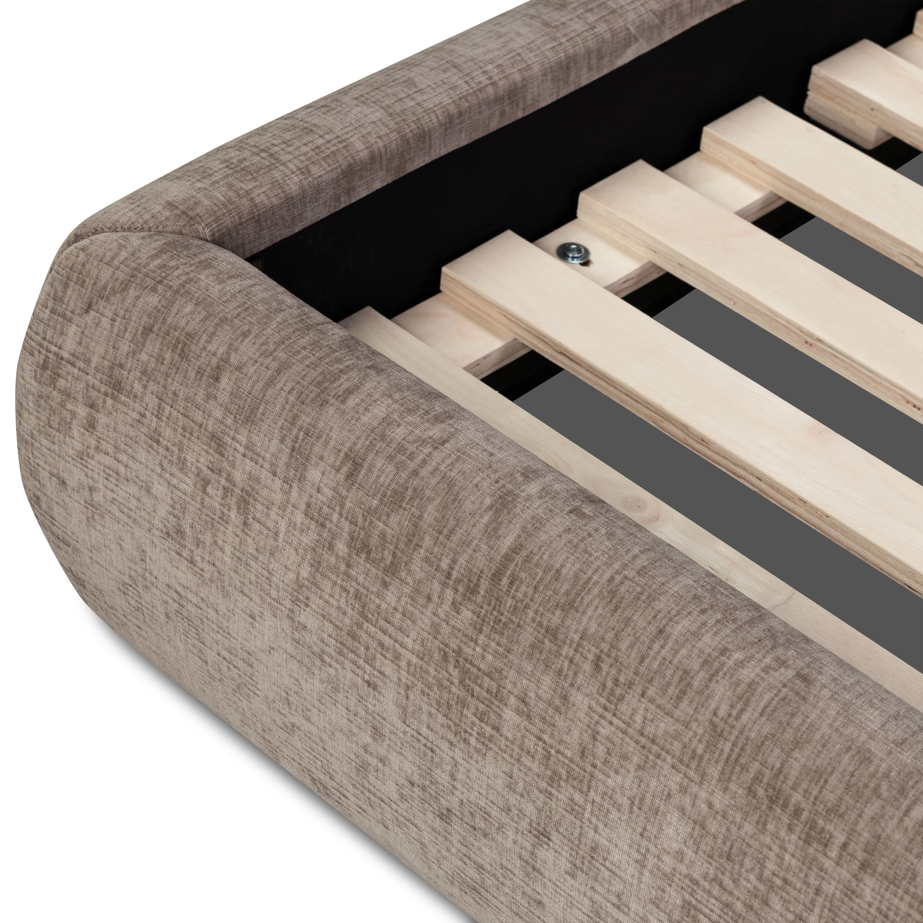 Genoa Bed | Taupe Brown | King - Image 11