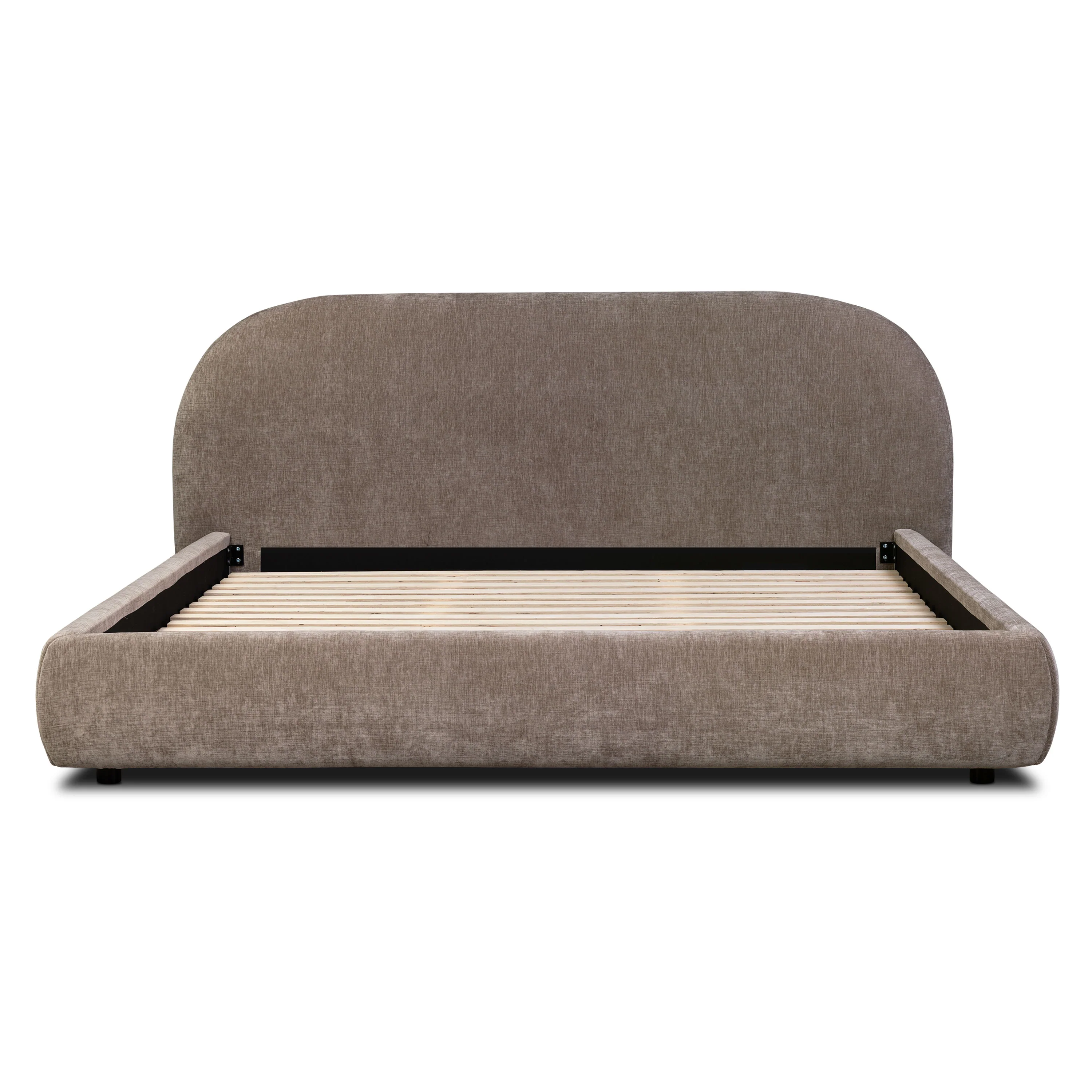 Genoa Bed | Taupe Brown | King - Image 3