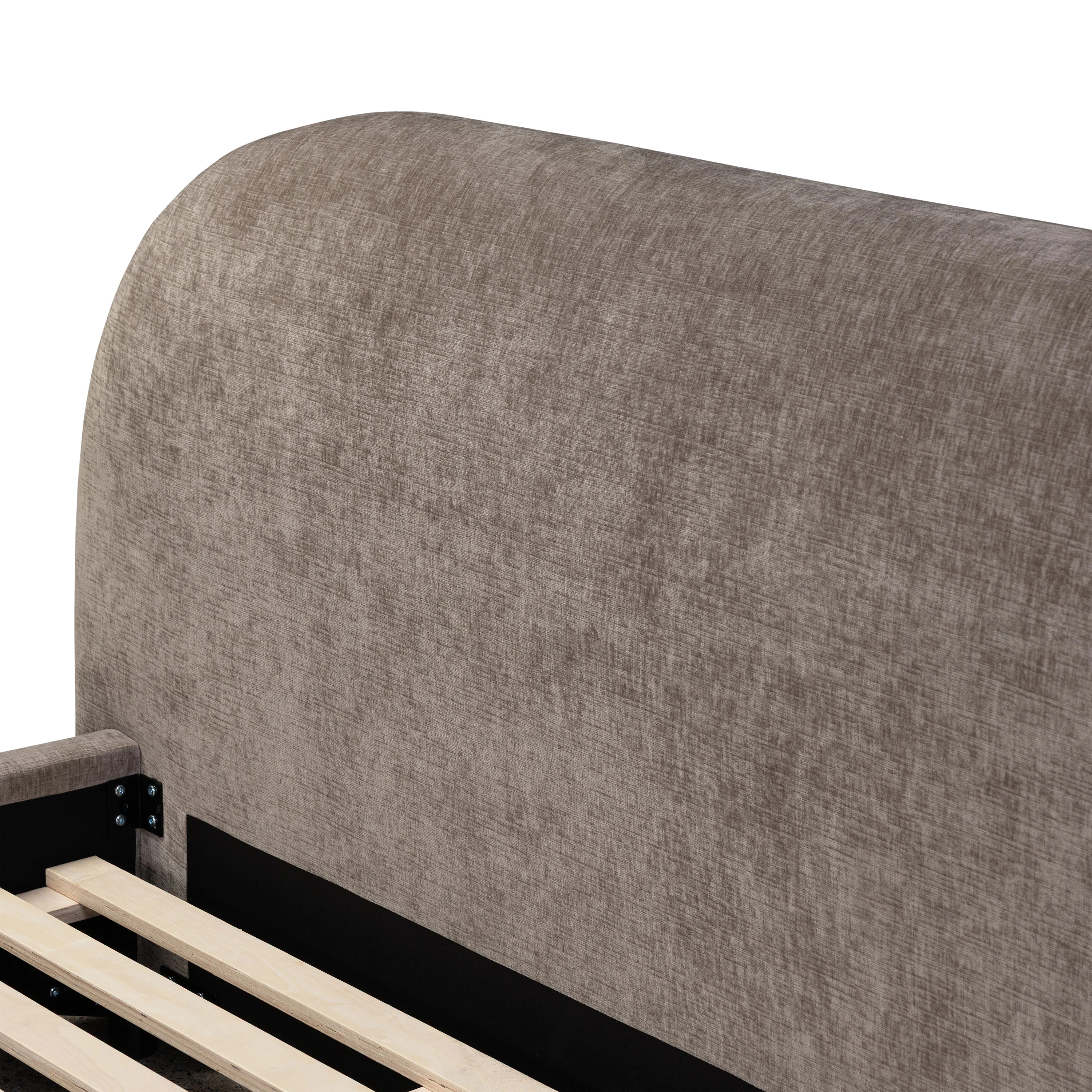 Genoa Bed | Taupe Brown | King - Image 8