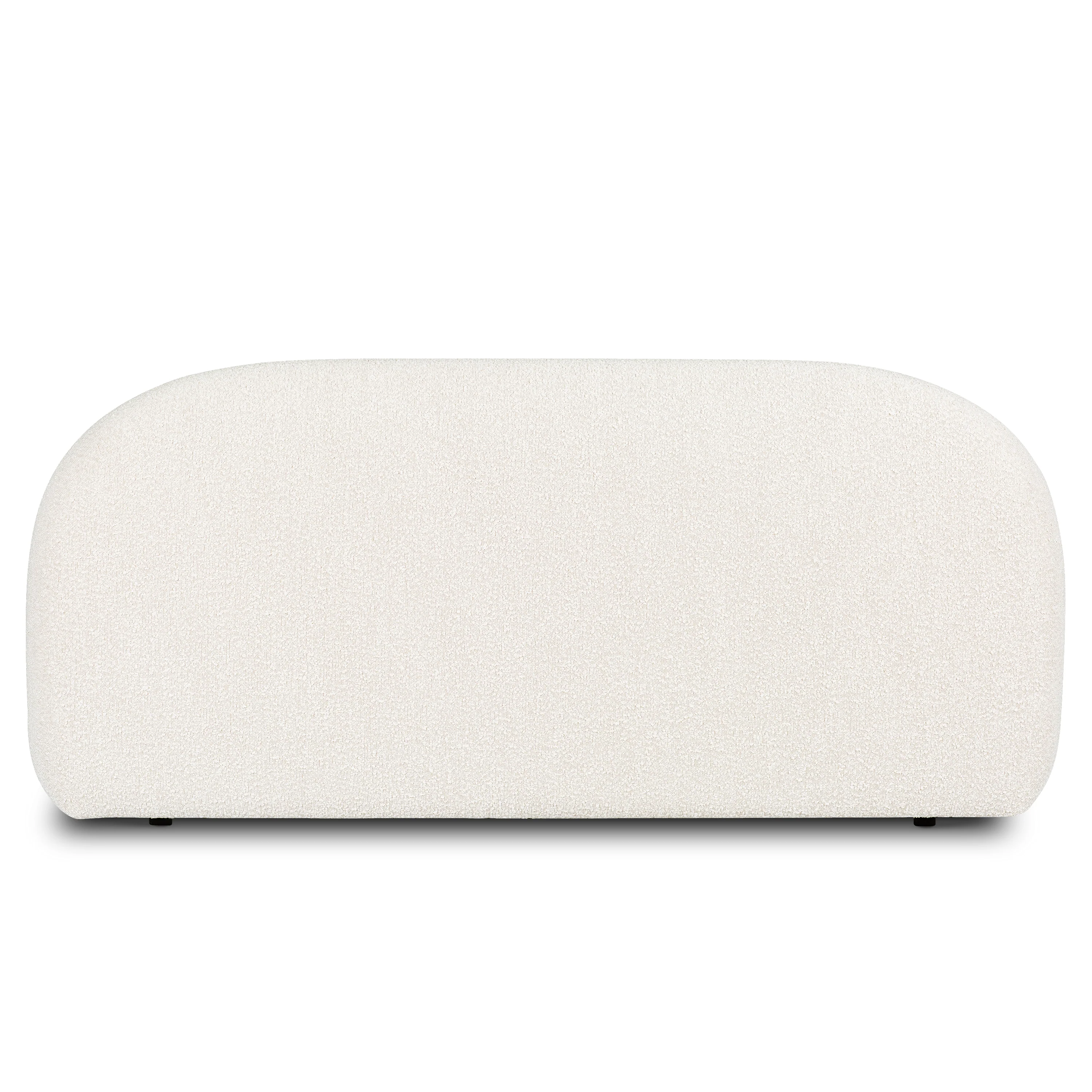 Genoa Bed | Crema White Boucle | King - Image 7