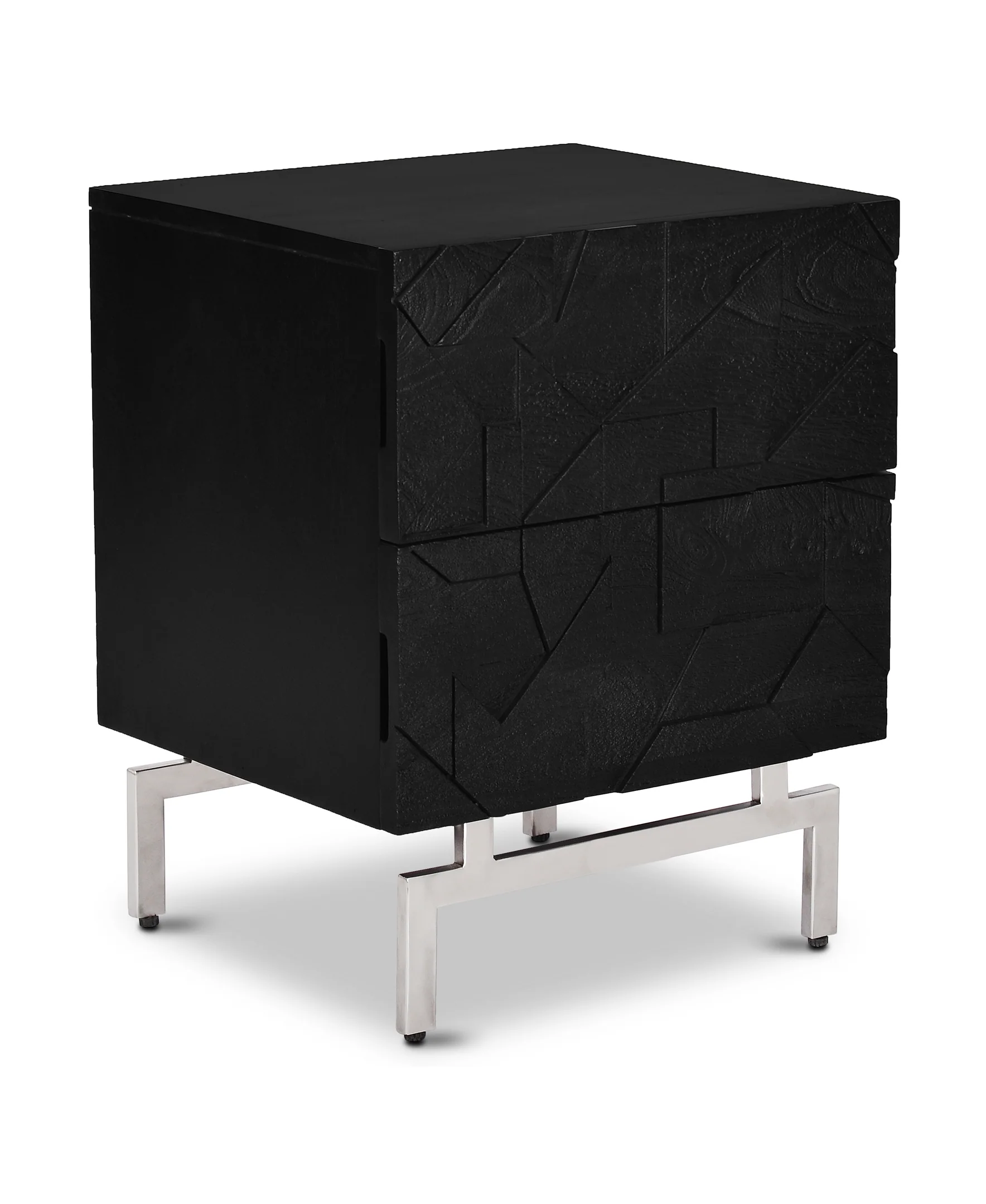 Geo Nightstand | Black - Image 3