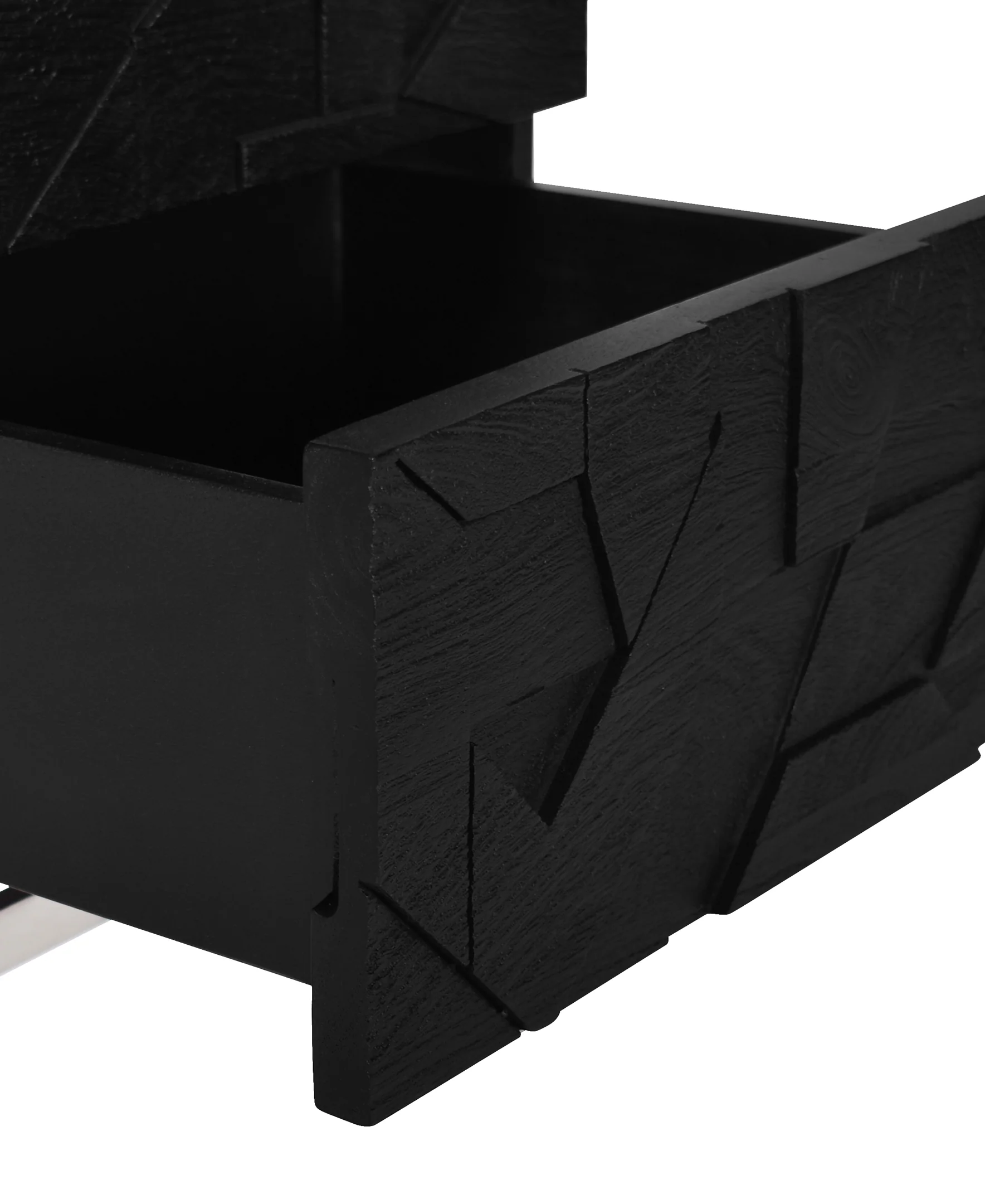 Geo Nightstand | Black - Image 9