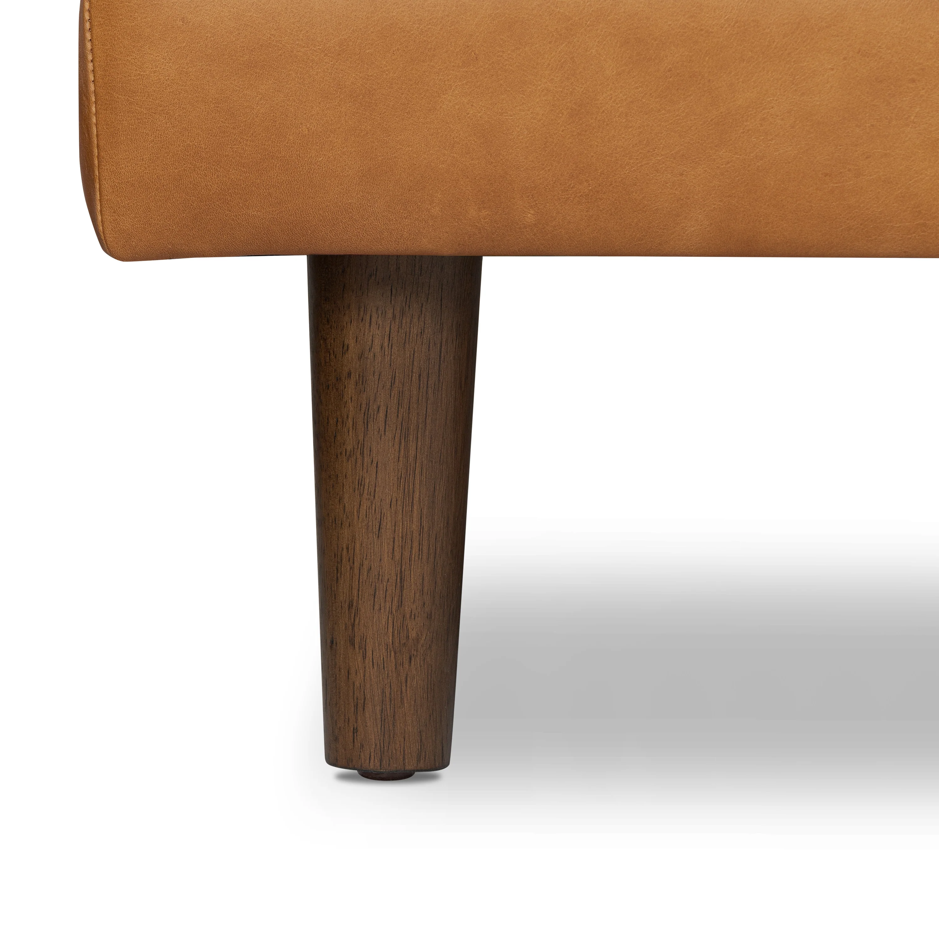 Girona 88" Leather Sofa | Cognac Tan - Image 11