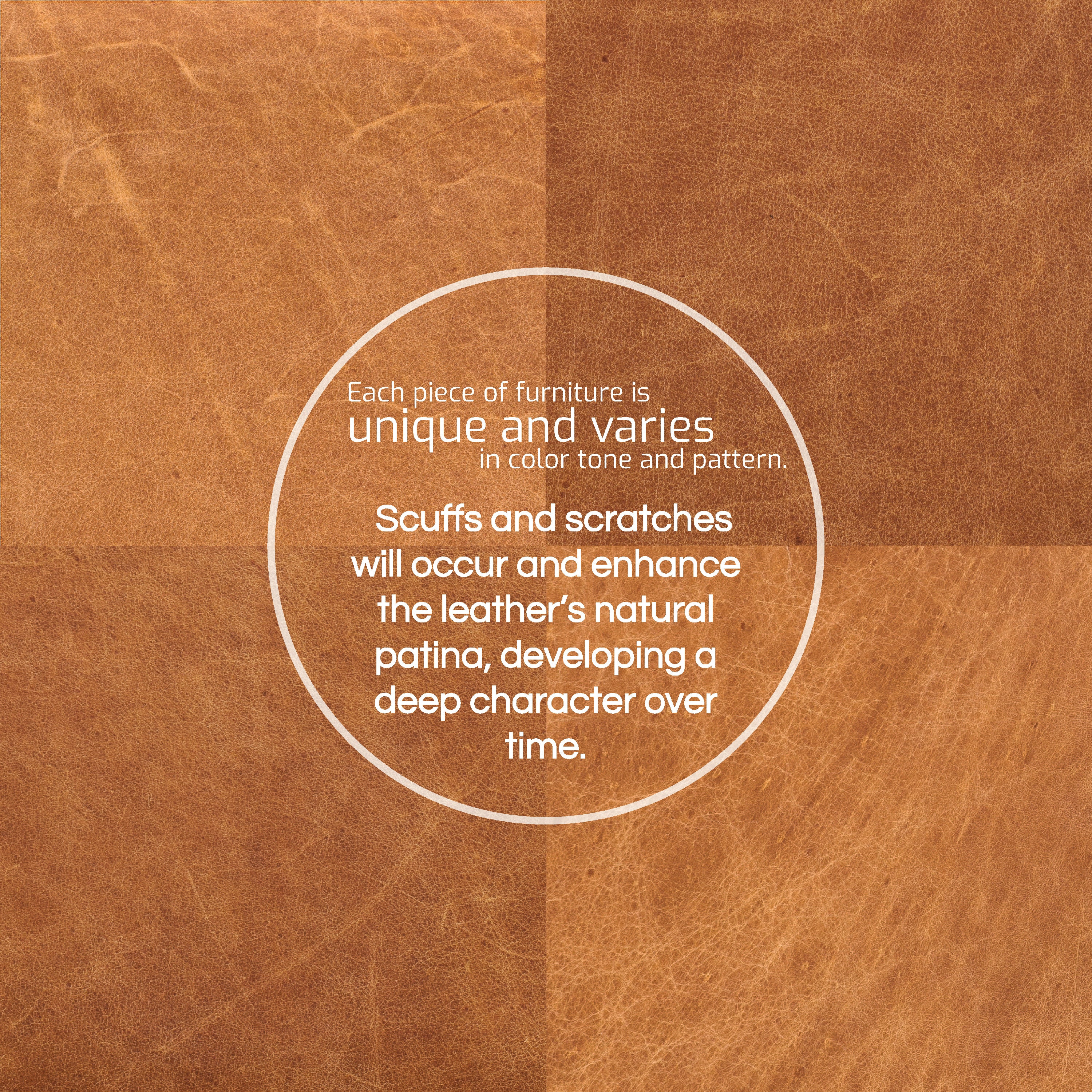 Girona 88" Leather Sofa | Cognac Tan - Image 16