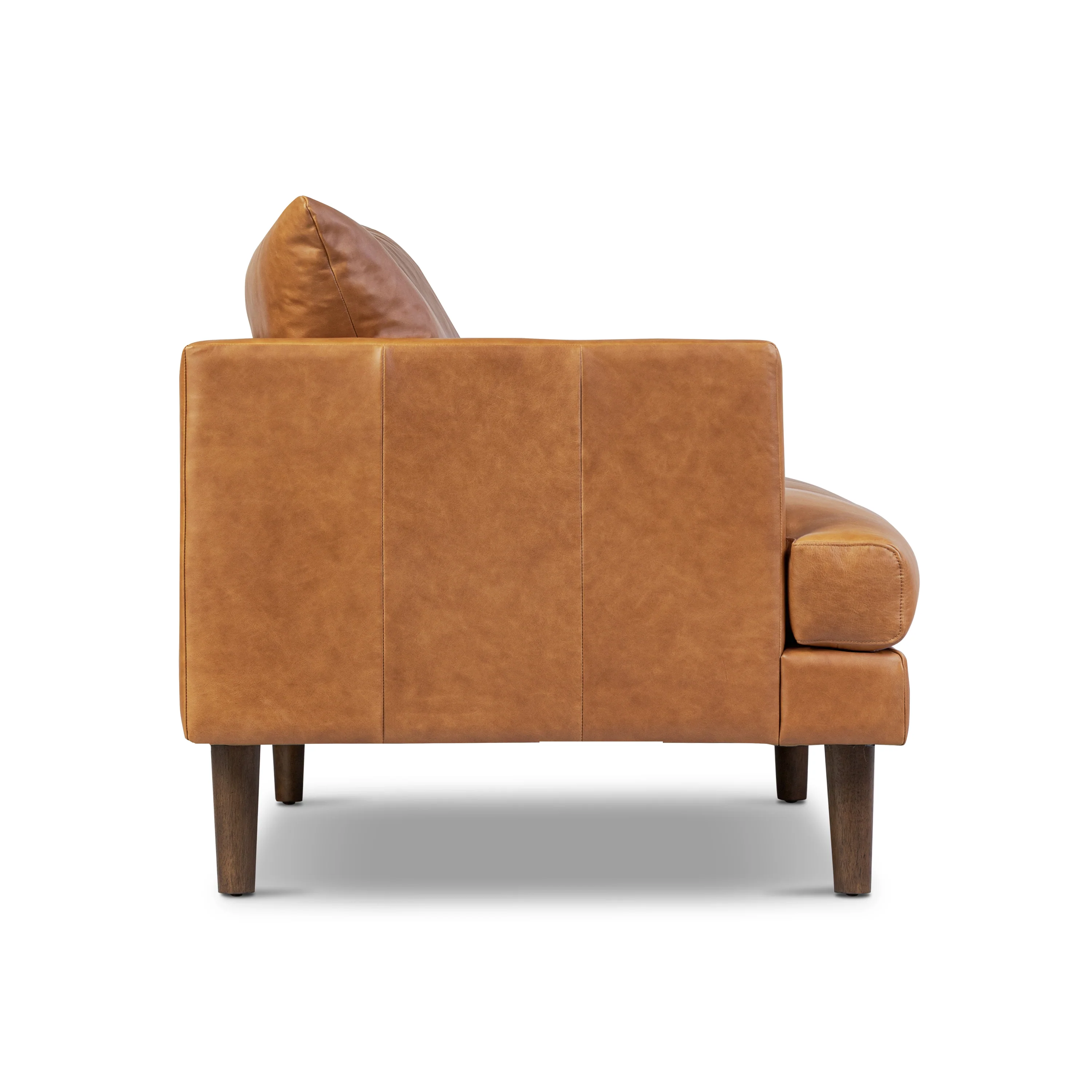 Girona 88" Leather Sofa | Cognac Tan - Image 7