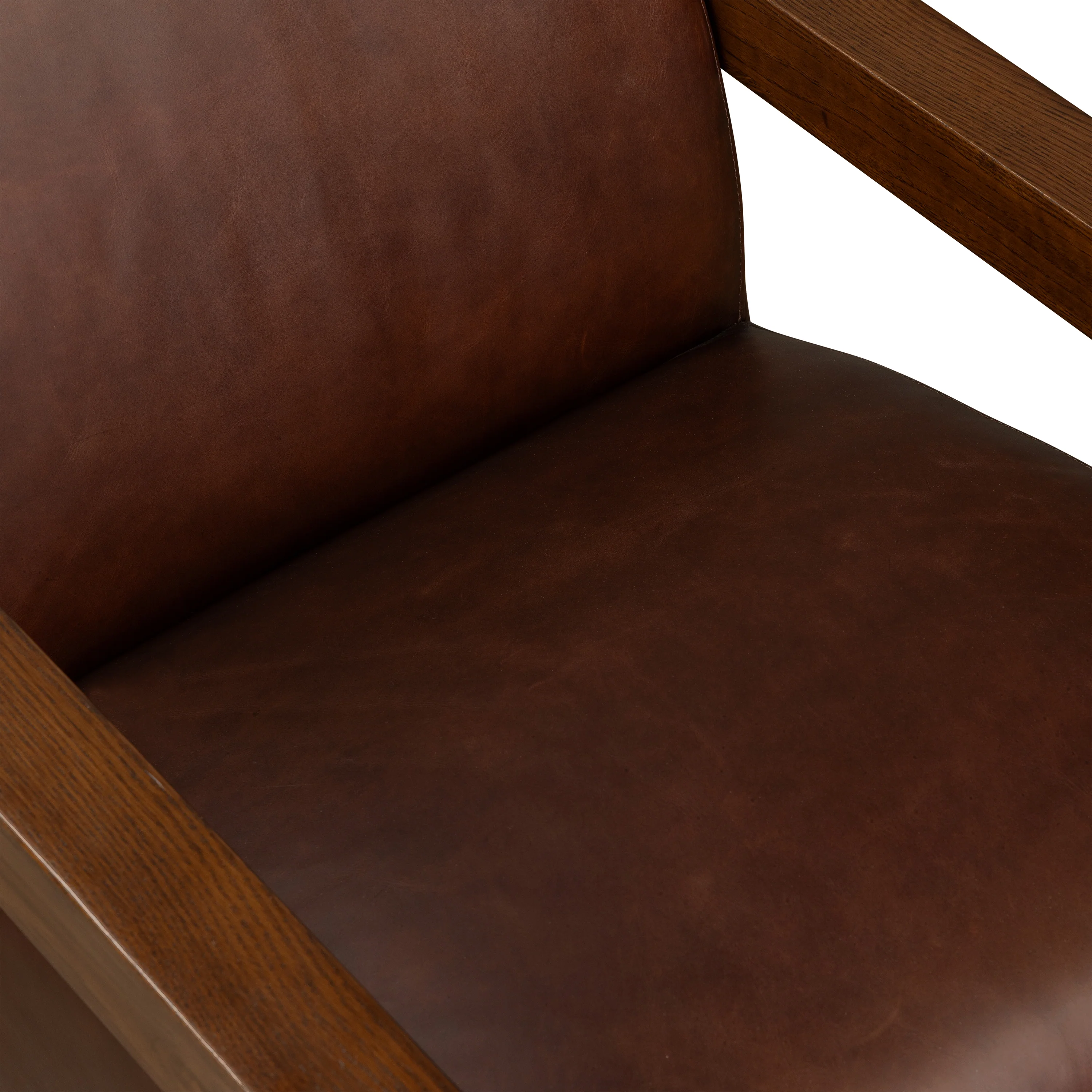 Giza Leather Lounge Chair | Oscuro Brown | Set of 2 - Image 18