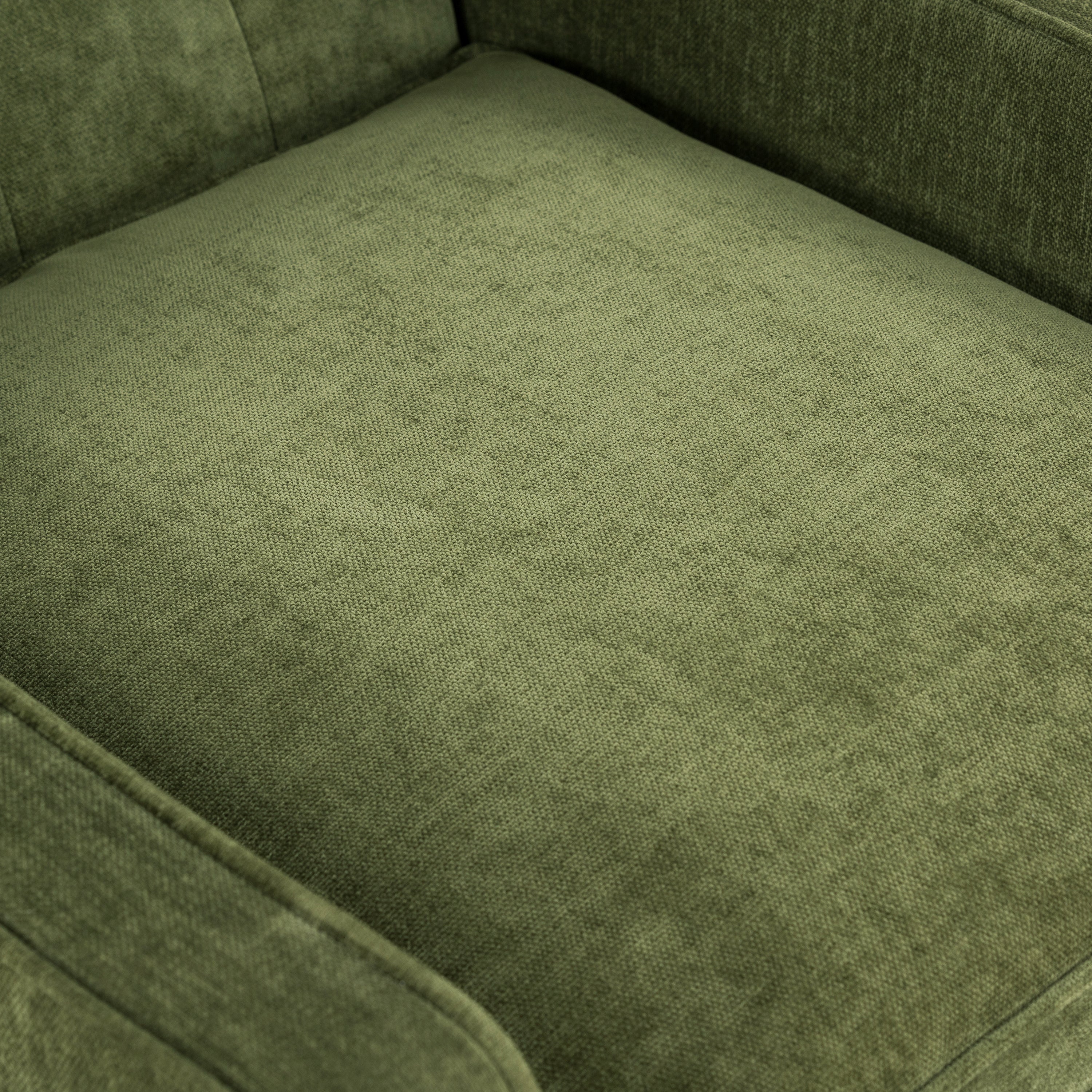 Gus Fabric Lounge Chair | Distressed Green Velvet - Image 9